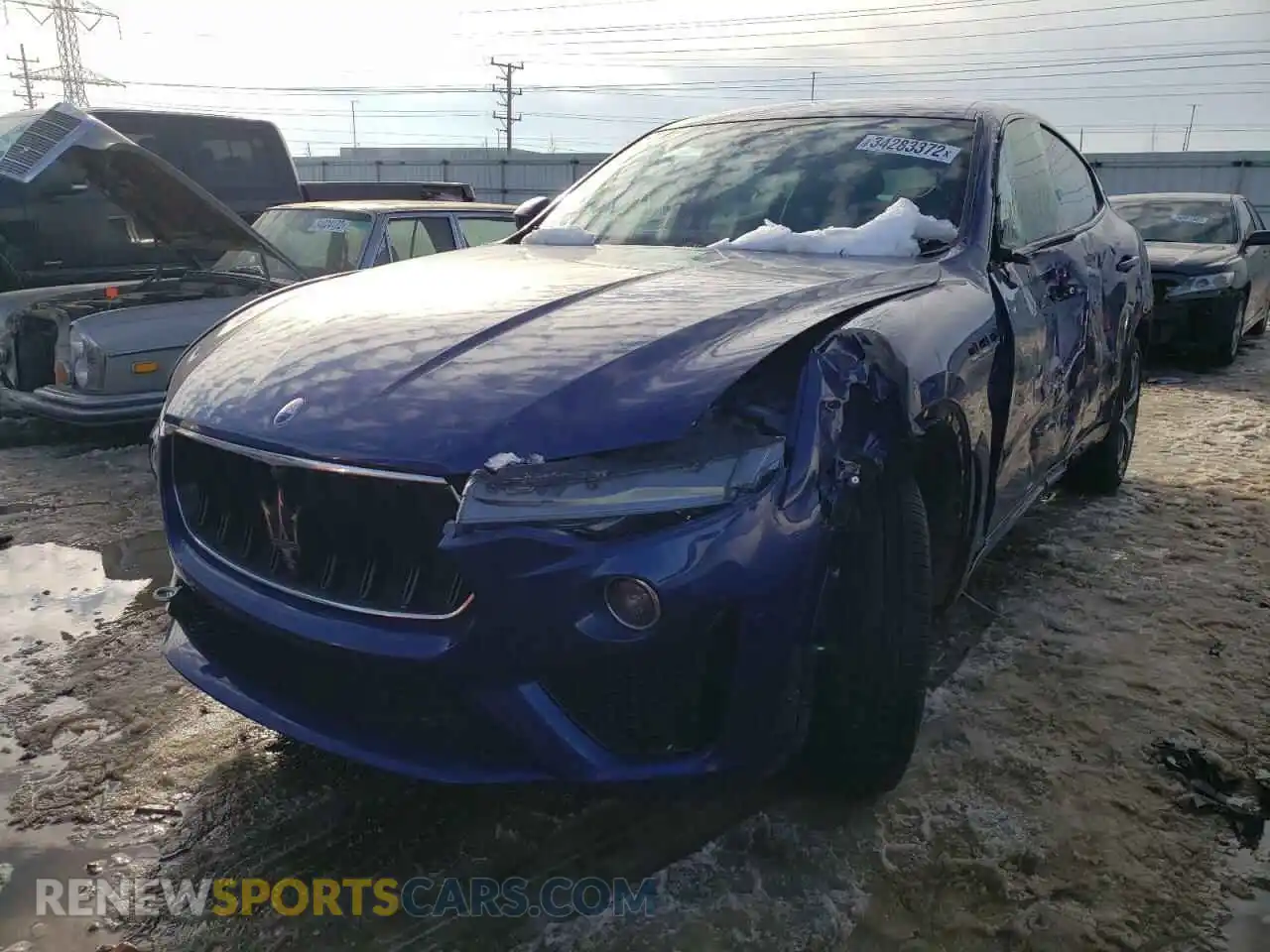 2 Photograph of a damaged car ZN661ZUAXKX316948 MASERATI ALL MODELS 2019