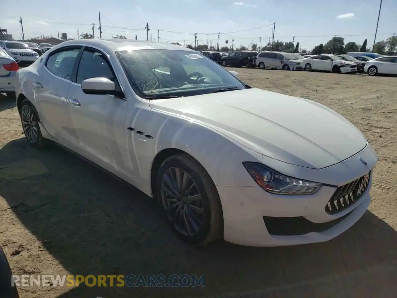 1 Photograph of a damaged car ZAM57XSA0L1344485 MASERATI ALL MODELS 2020