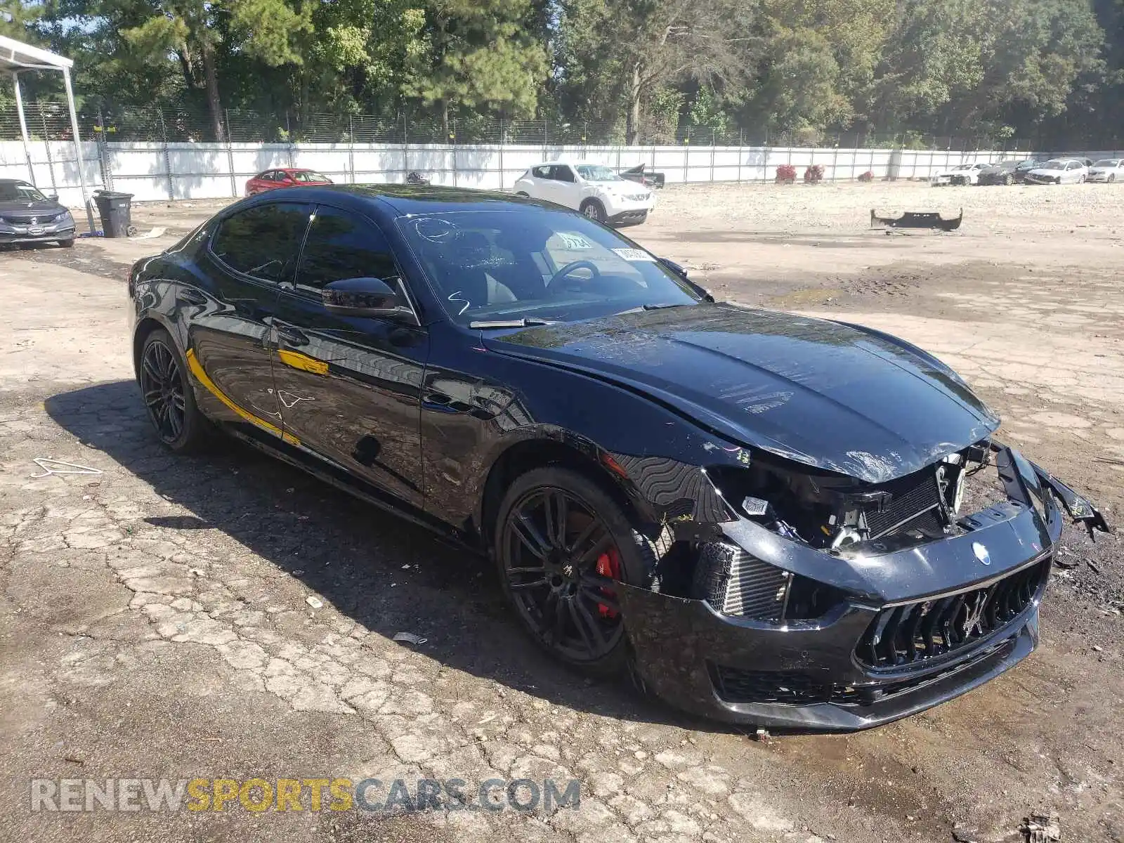 1 Photograph of a damaged car ZAM57XSA0L1349735 MASERATI ALL MODELS 2020