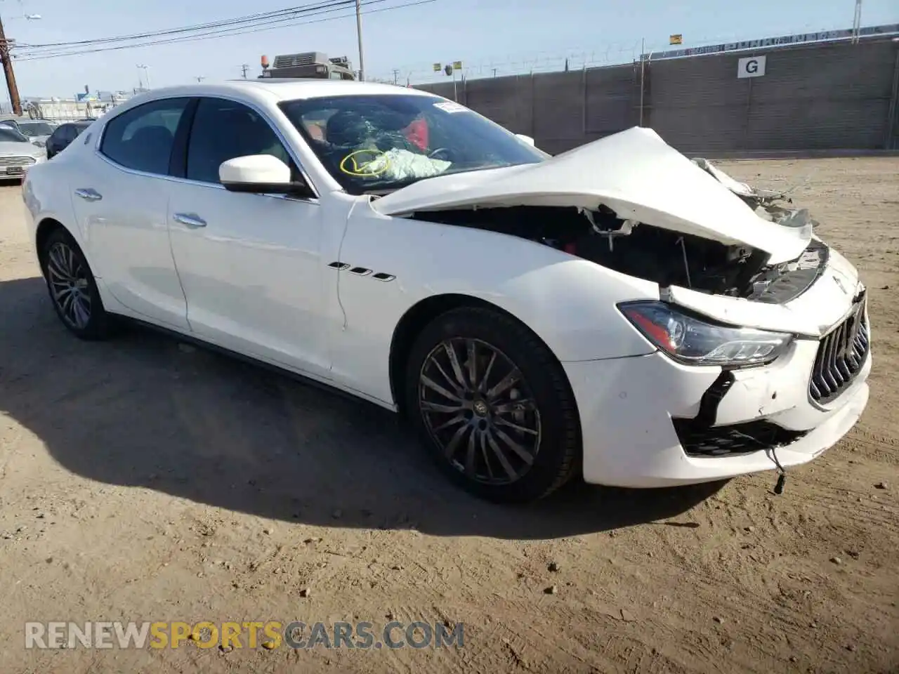 1 Photograph of a damaged car ZAM57XSA7L1344449 MASERATI ALL MODELS 2020