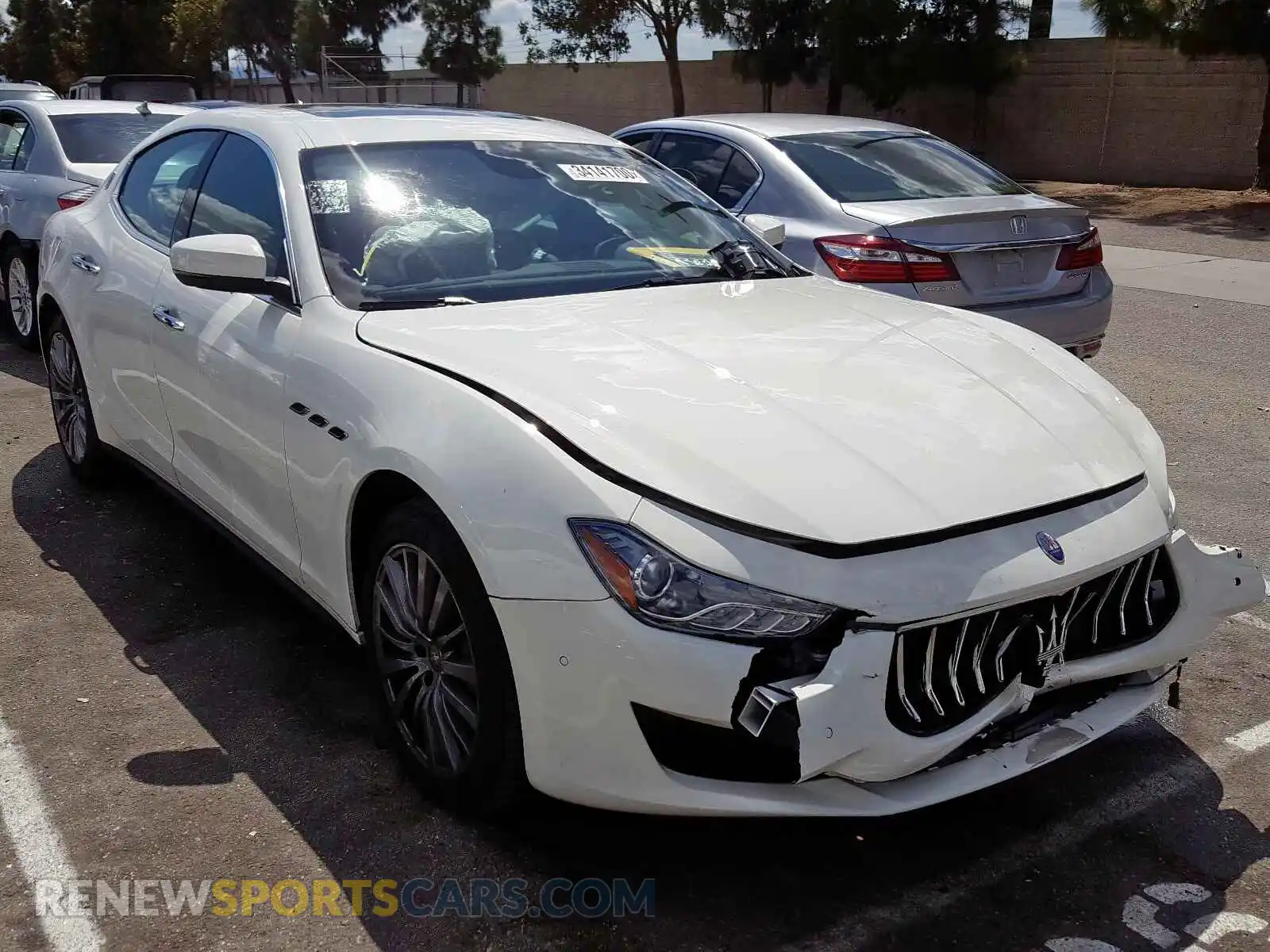 1 Photograph of a damaged car ZAM57XSA7L1344502 MASERATI ALL MODELS 2020
