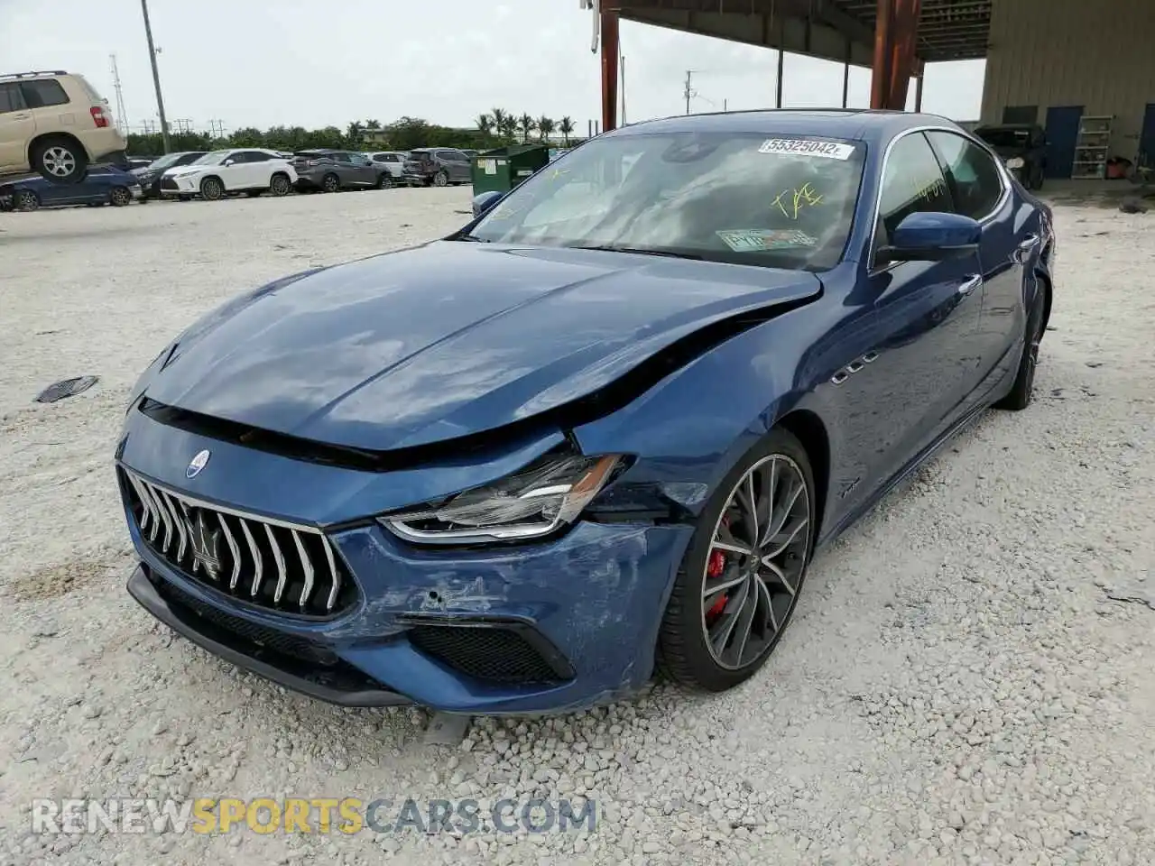 2 Photograph of a damaged car ZAM57YSS4L1343144 MASERATI ALL MODELS 2020