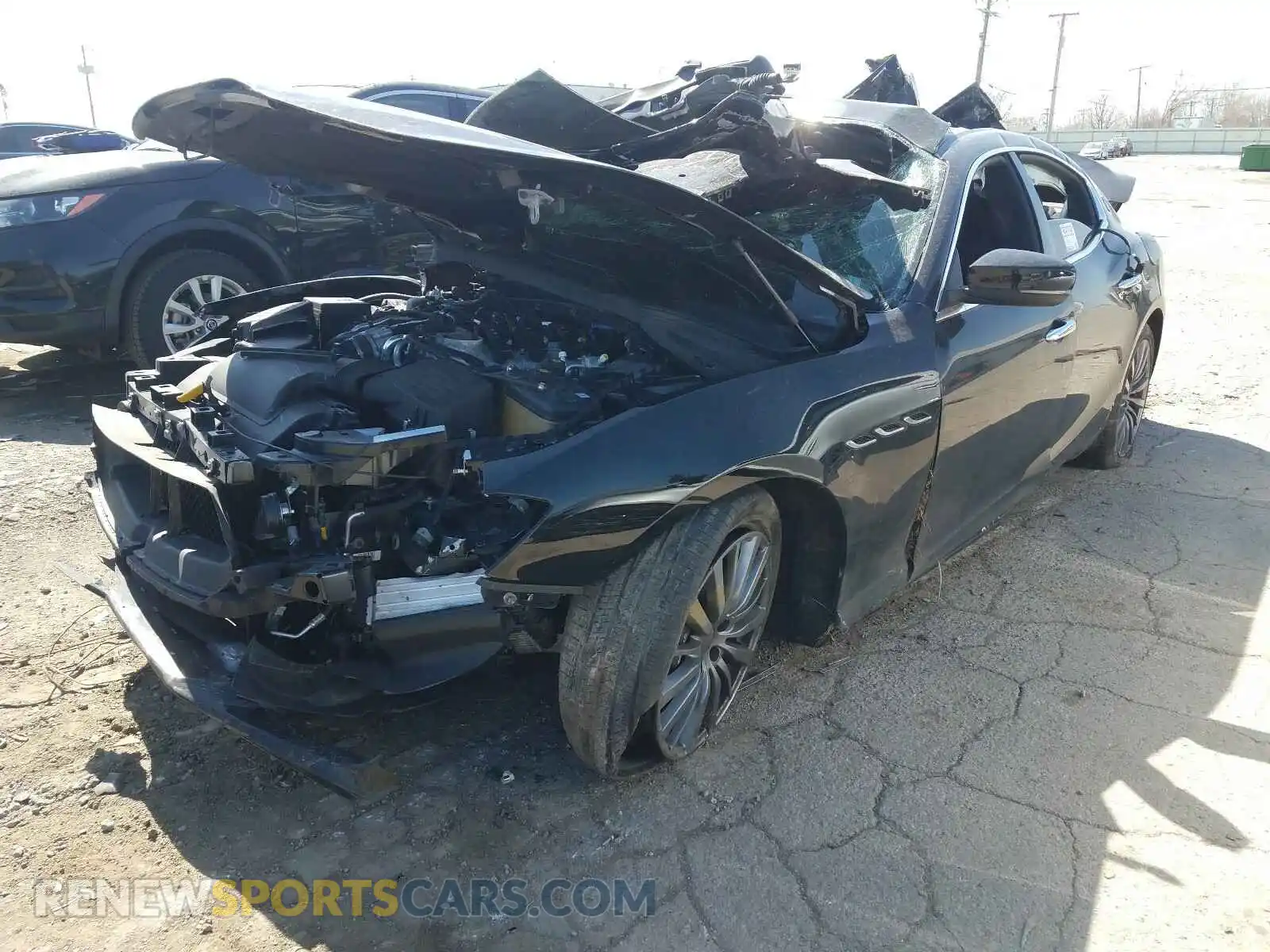 2 Photograph of a damaged car ZAM57YTA7L1344438 MASERATI ALL MODELS 2020