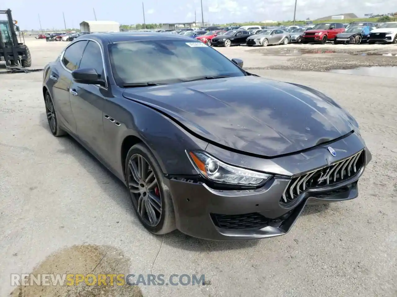 1 Photograph of a damaged car ZAM57YSA7M1363235 MASERATI ALL MODELS 2021