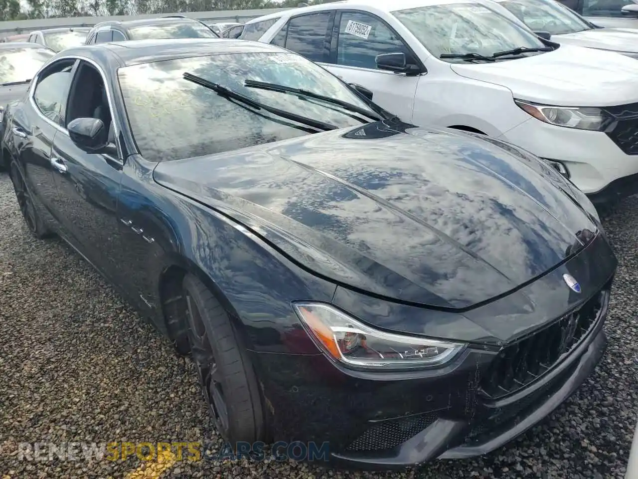 1 Photograph of a damaged car ZAM57YSS3M1360843 MASERATI ALL MODELS 2021