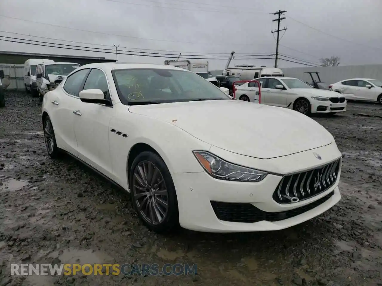 1 Photograph of a damaged car ZAM57YTA1M1363228 MASERATI ALL MODELS 2021
