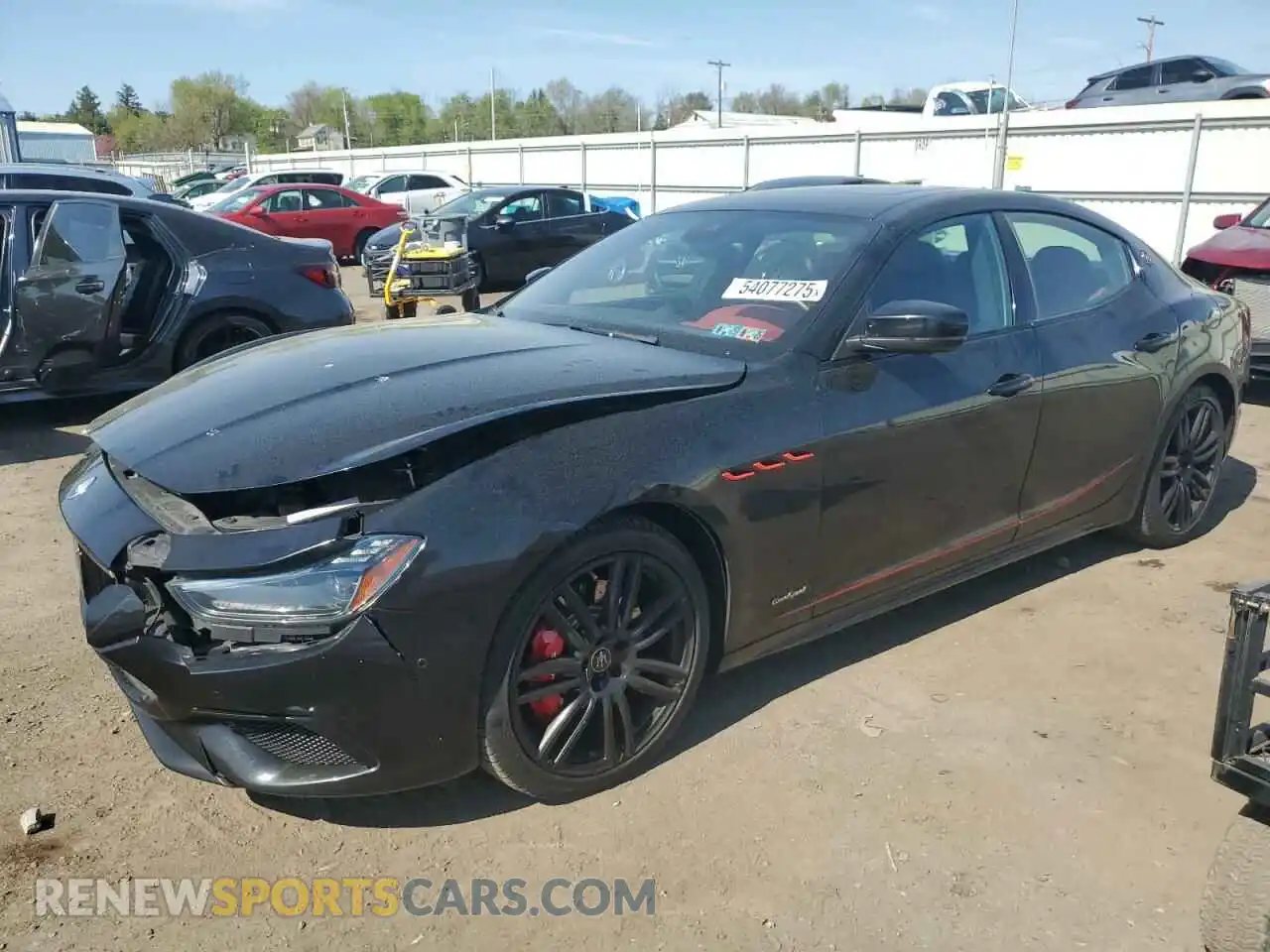 1 Фотография поврежденного автомобиля ZAM57YTS8M1367074 MASERATI ALL MODELS 2021