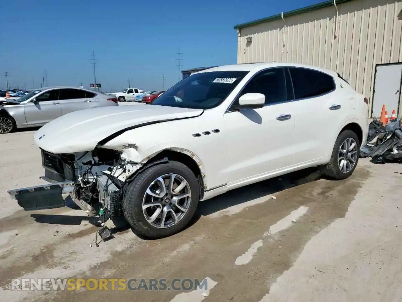 1 Photograph of a damaged car ZN661YUA4MX370310 MASERATI ALL MODELS 2021