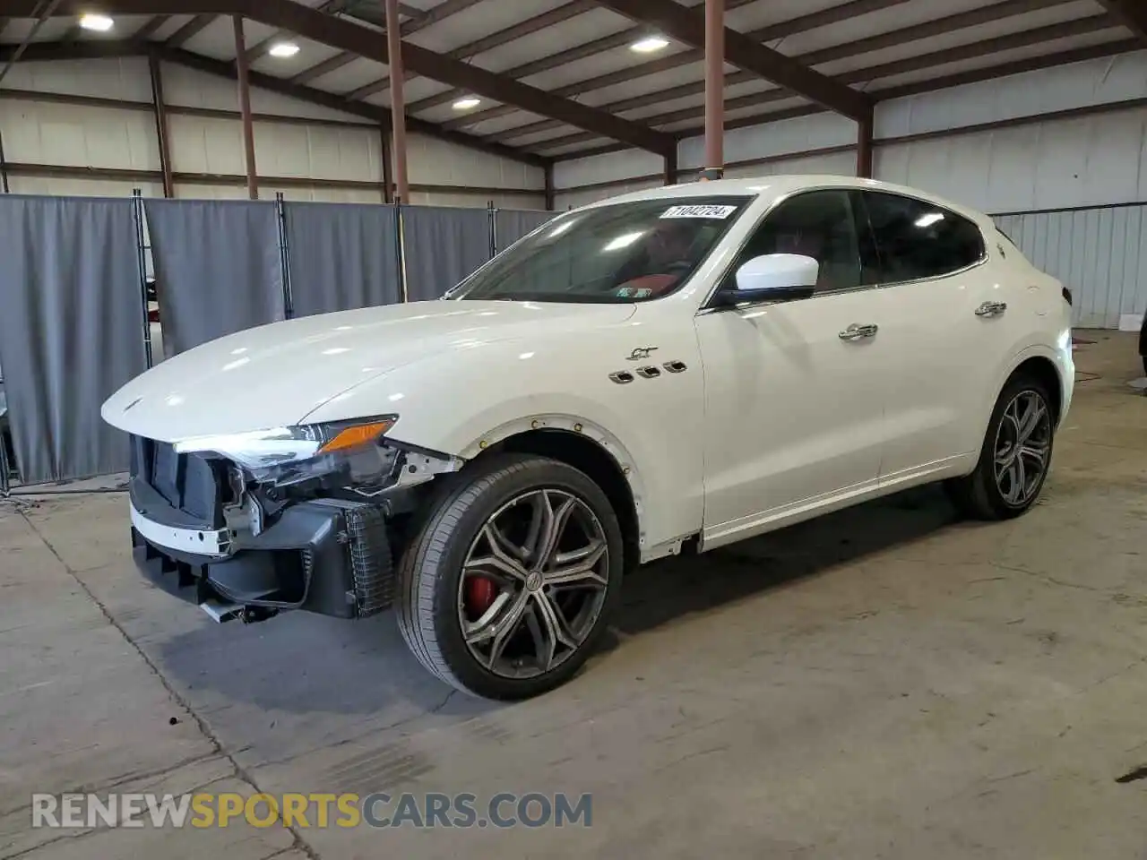 1 Photograph of a damaged car ZN661XUA1PX435421 MASERATI ALL MODELS 2023