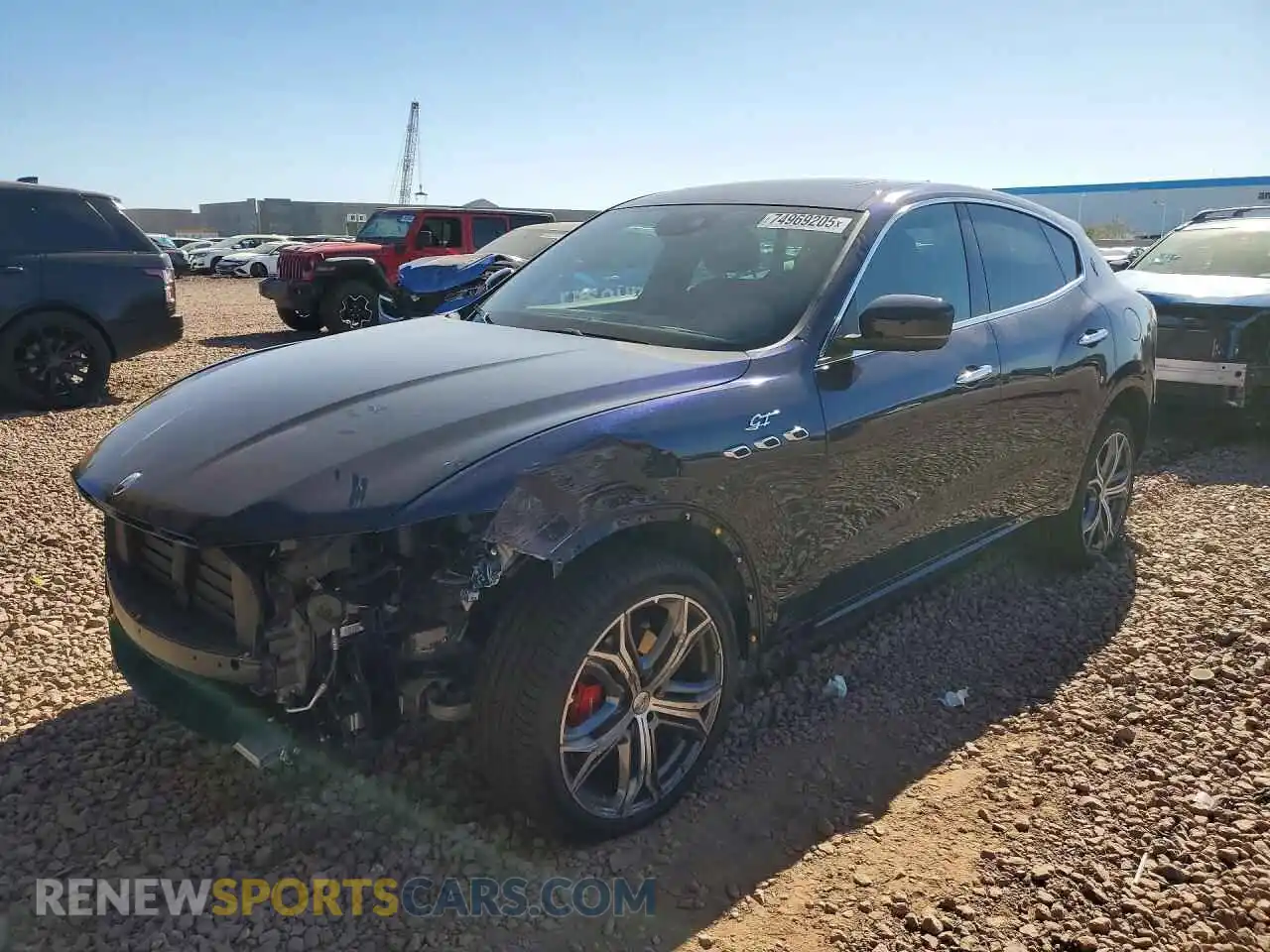 1 Photograph of a damaged car ZN661XUA4PX439267 MASERATI ALL MODELS 2023