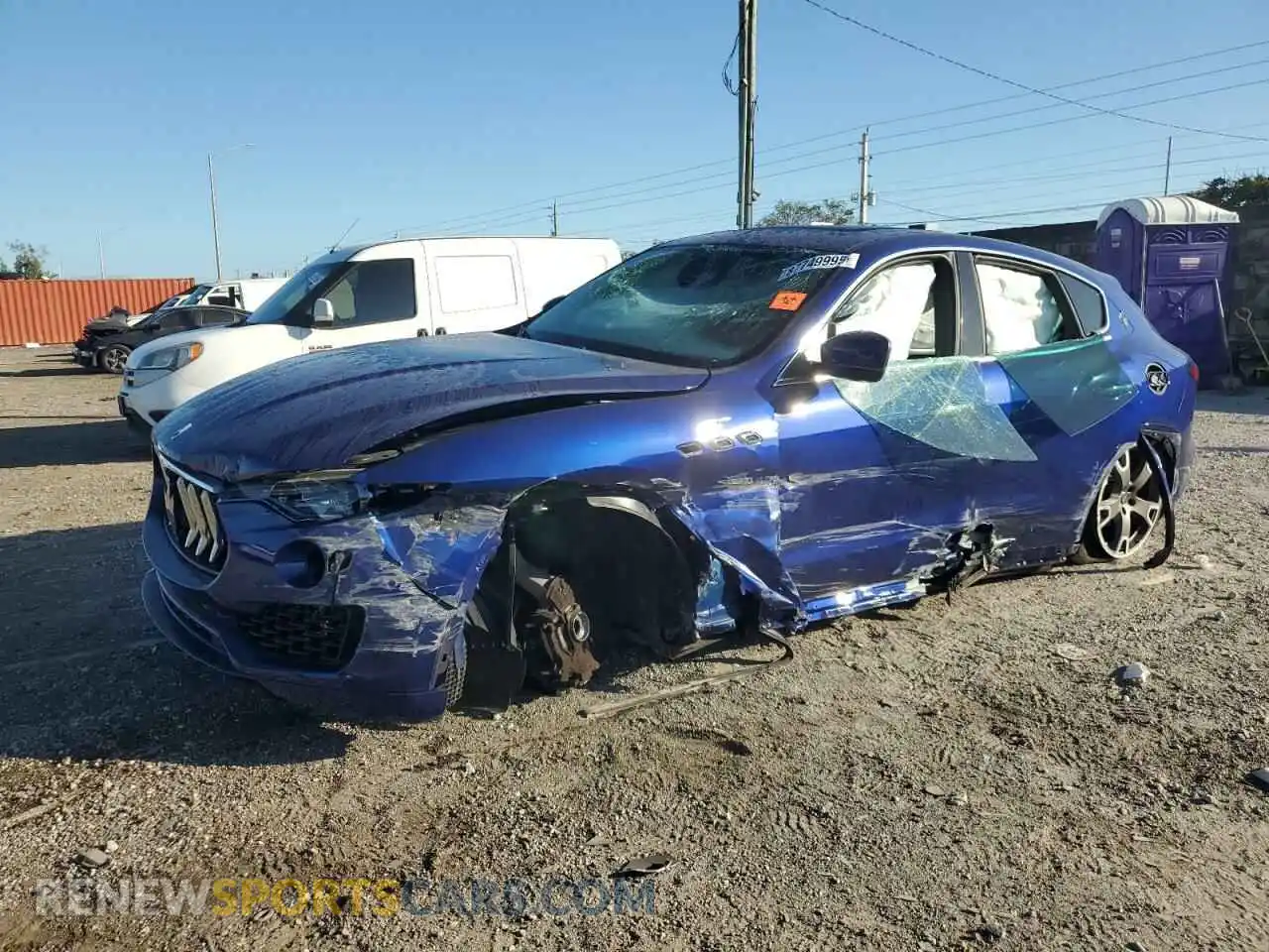 1 Photograph of a damaged car ZN661XUA7PX421720 MASERATI ALL MODELS 2023