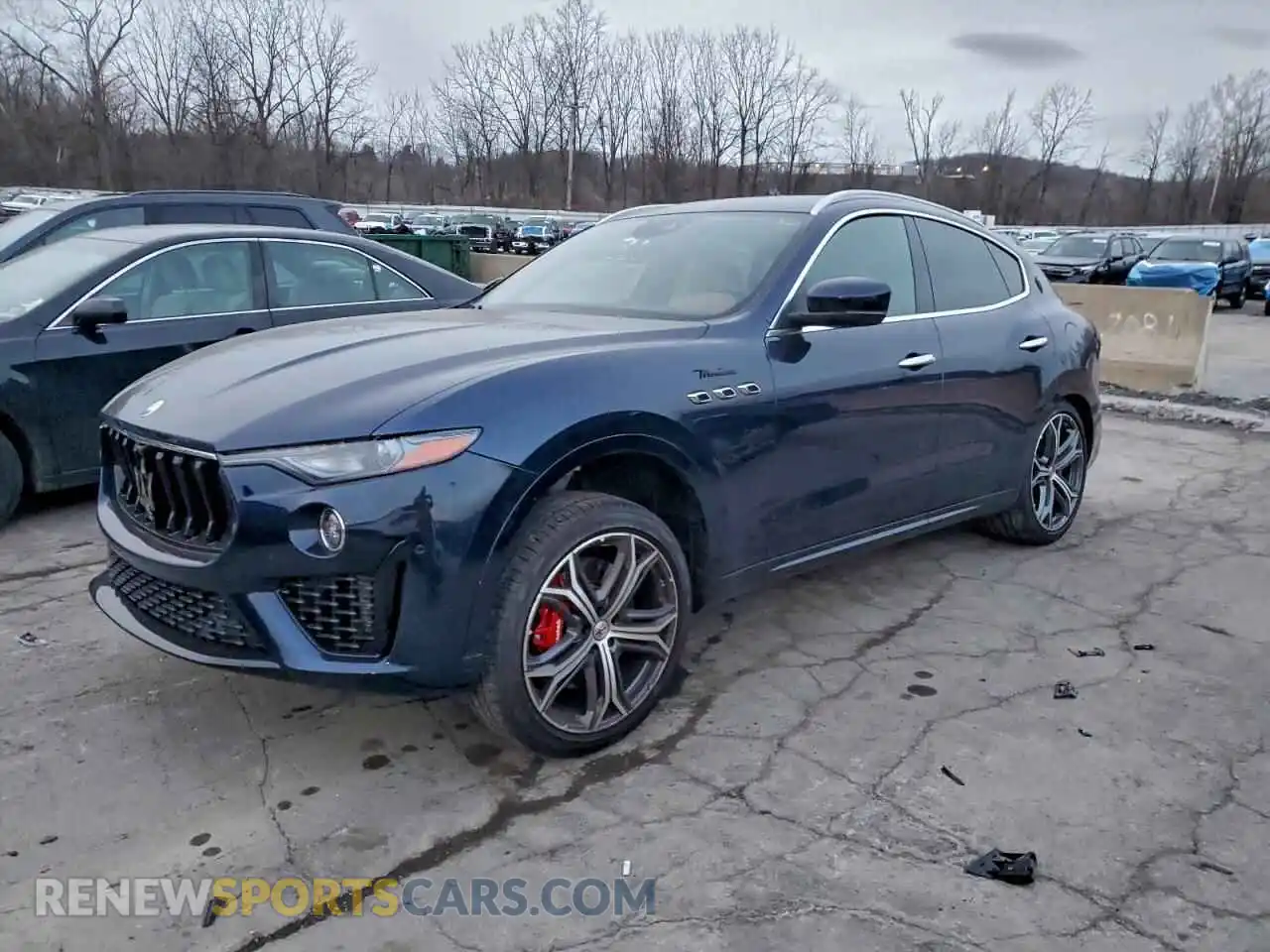 1 Photograph of a damaged car ZN661YUM6PX431333 MASERATI ALL MODELS 2023