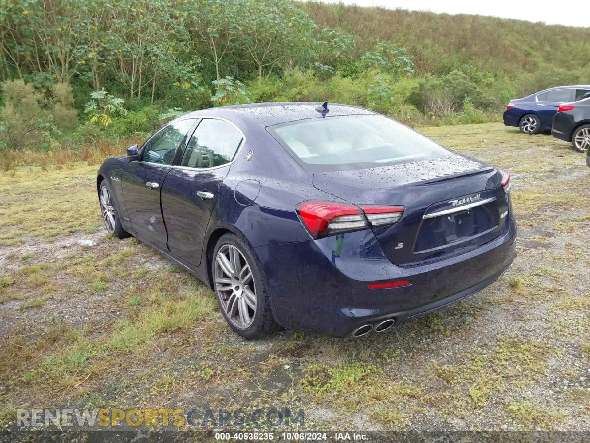 3 Photograph of a damaged car ZAM57YSL7M1368789 MASERATI GHIBLI 2021