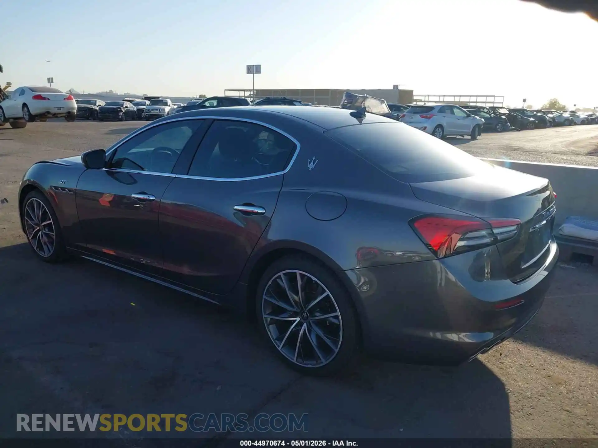 3 Photograph of a damaged car ZAM57XSA8PX413992 MASERATI GHIBLI 2023