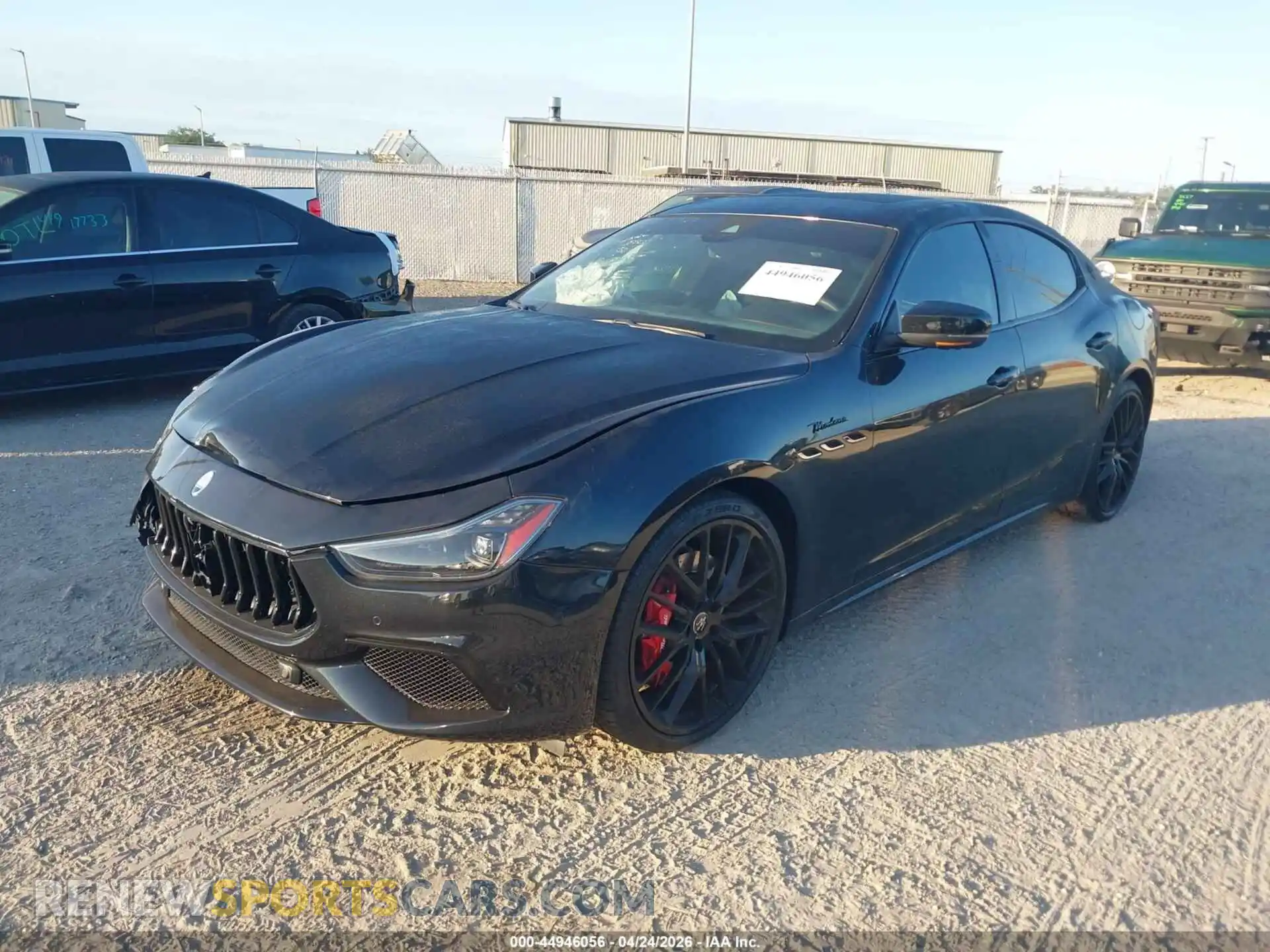 2 Photograph of a damaged car ZAM57YTM3RX452829 MASERATI GHIBLI 2024