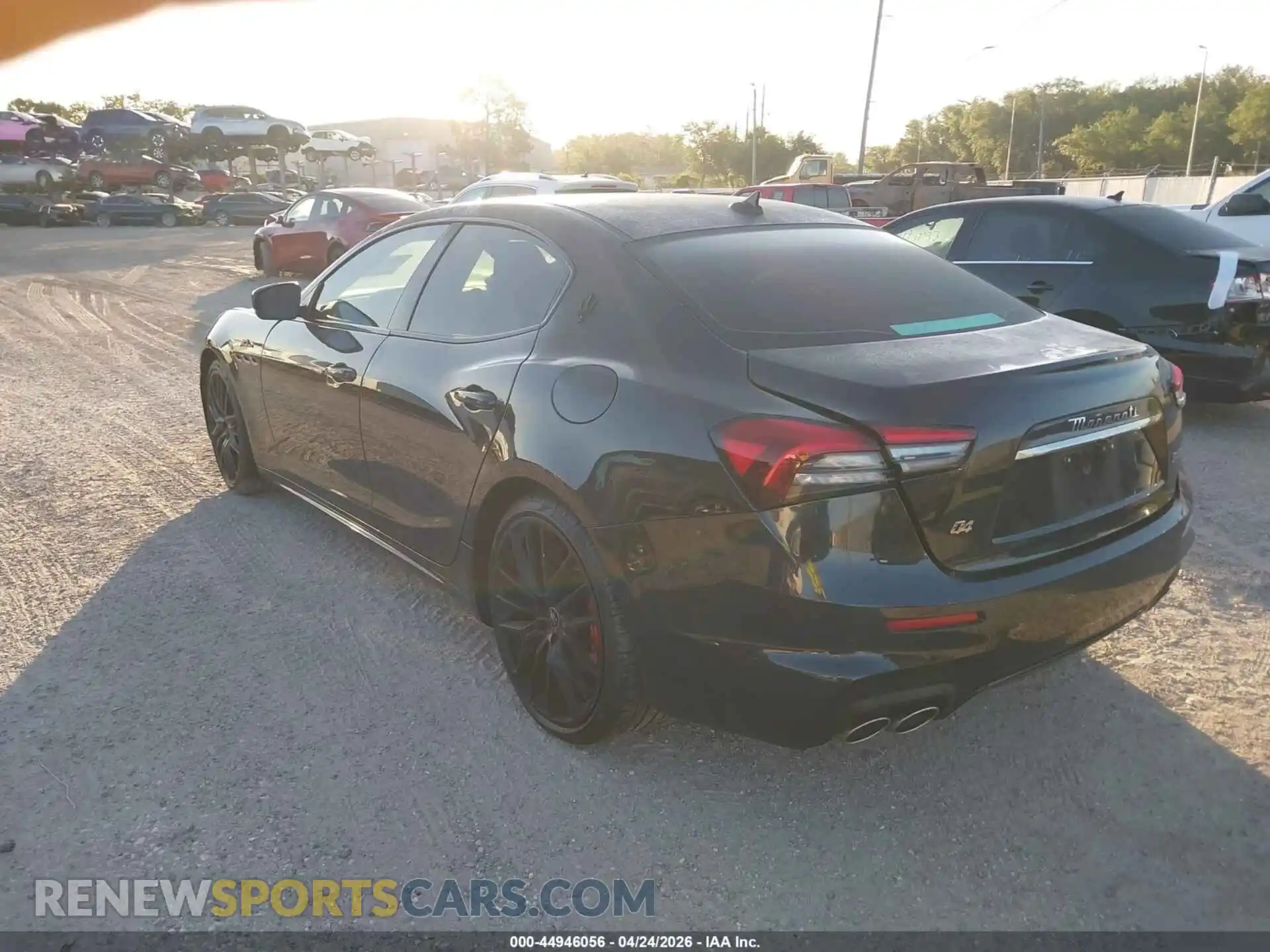 3 Photograph of a damaged car ZAM57YTM3RX452829 MASERATI GHIBLI 2024