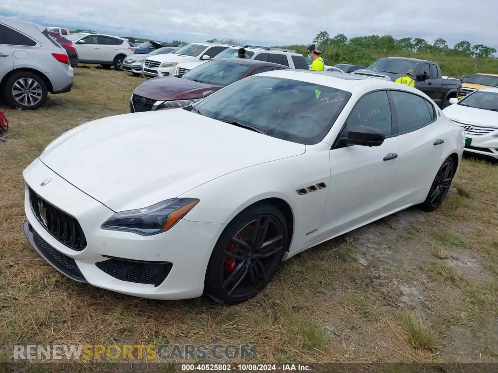 2 Photograph of a damaged car ZAM56YPS8M1362972 MASERATI QUATTROPORTE 2021