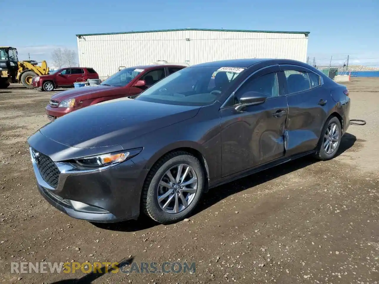 1 Photograph of a damaged car 3MZBPAB72KM102949 MAZDA 3 2019
