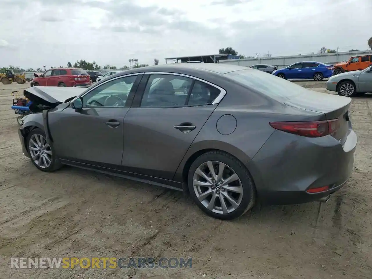 2 Photograph of a damaged car 3MZBPACM0KM100105 MAZDA 3 2019