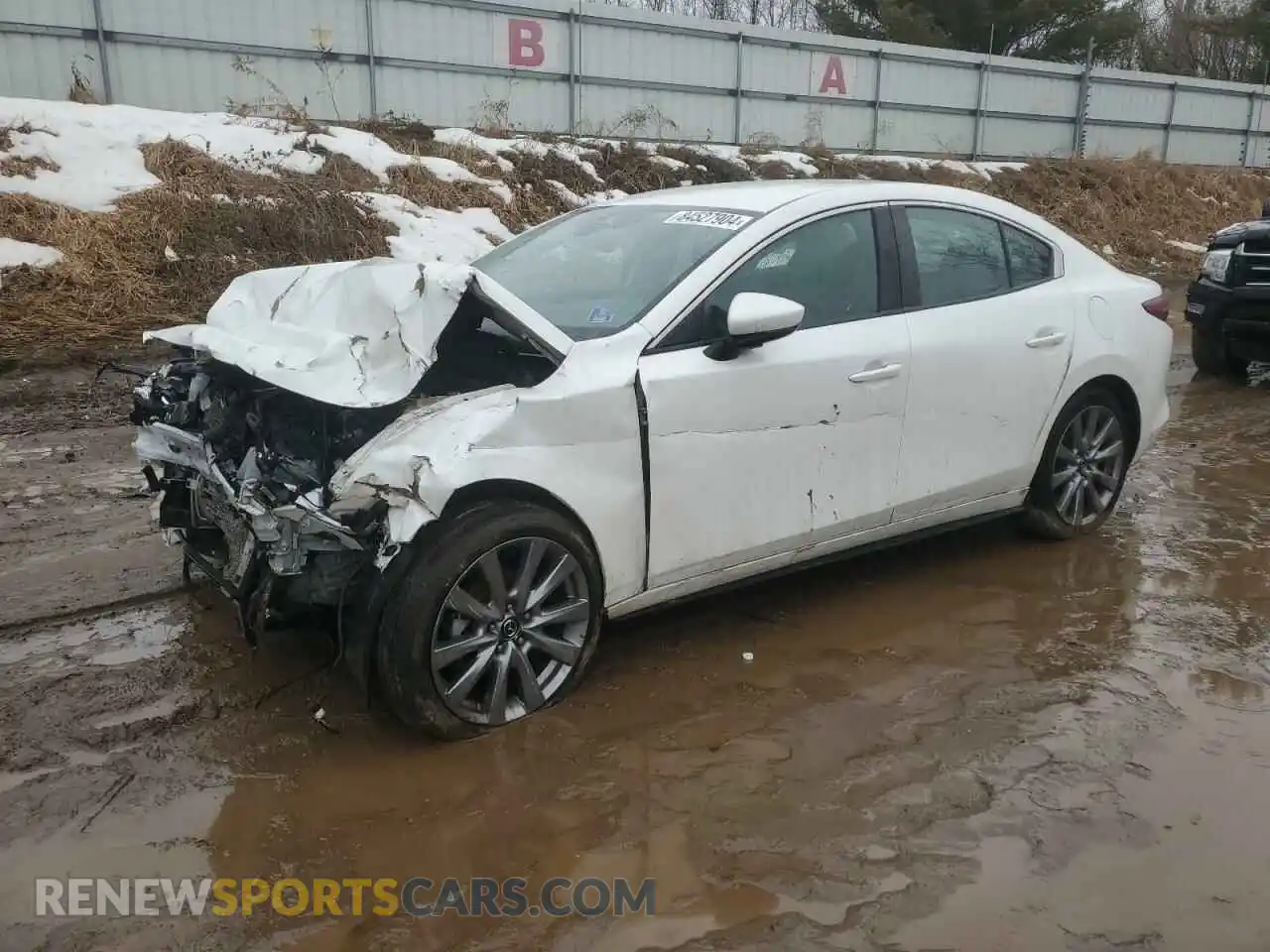1 Photograph of a damaged car 3MZBPADLXKM108122 MAZDA 3 2019