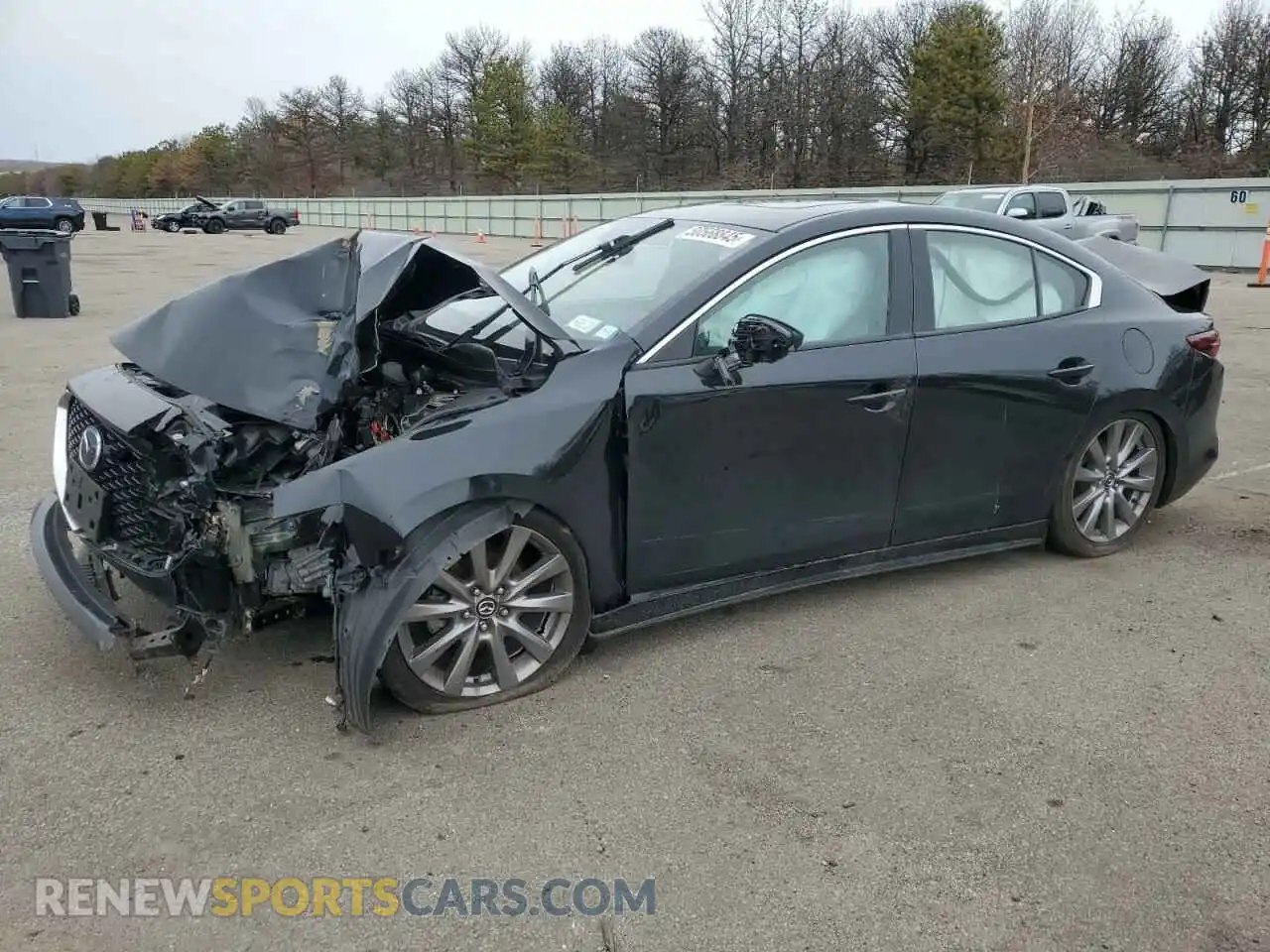 1 Photograph of a damaged car 3MZBPAEM1KM111739 MAZDA 3 2019