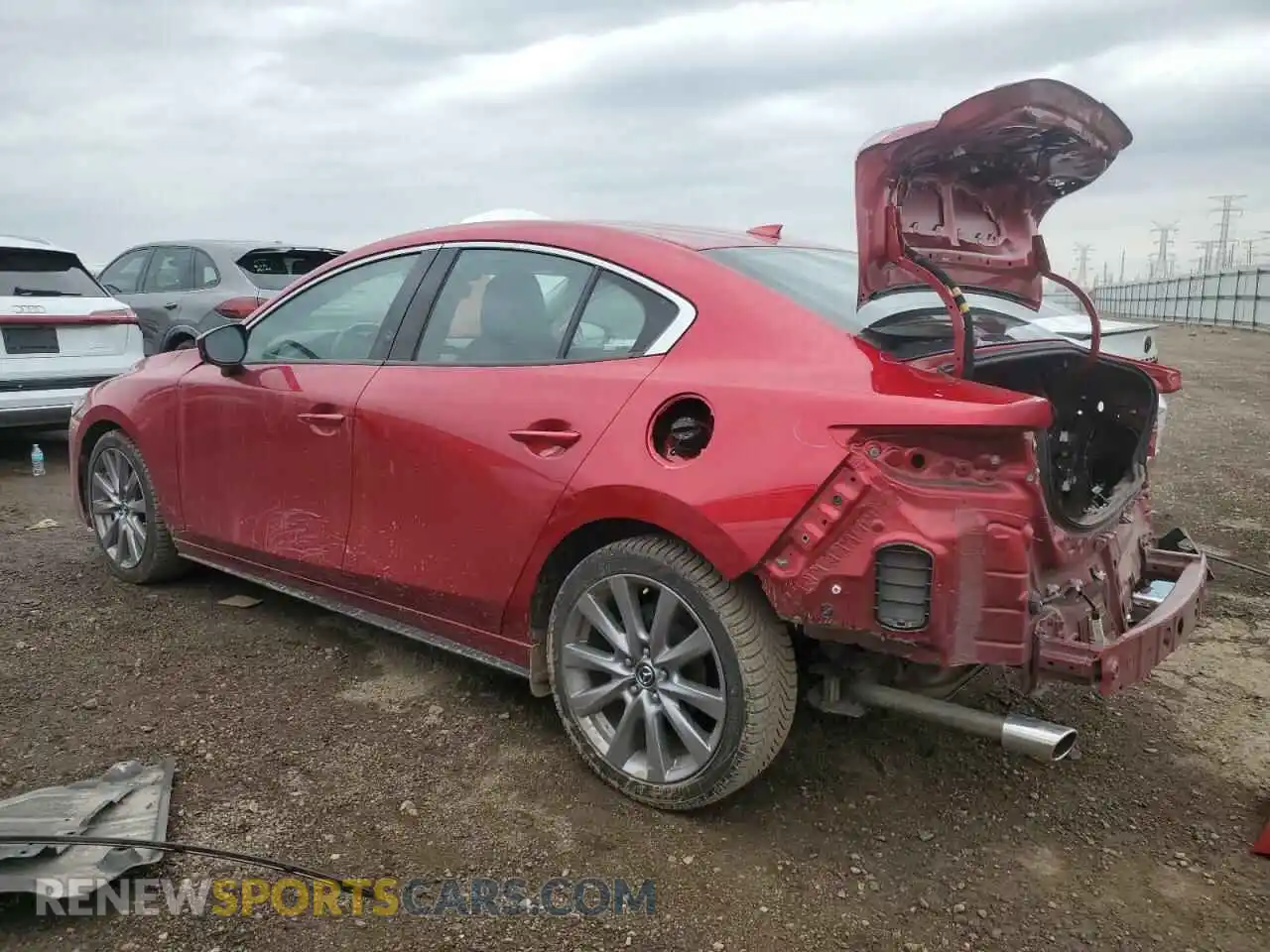 2 Photograph of a damaged car 3MZBPAEM6KM103409 MAZDA 3 2019