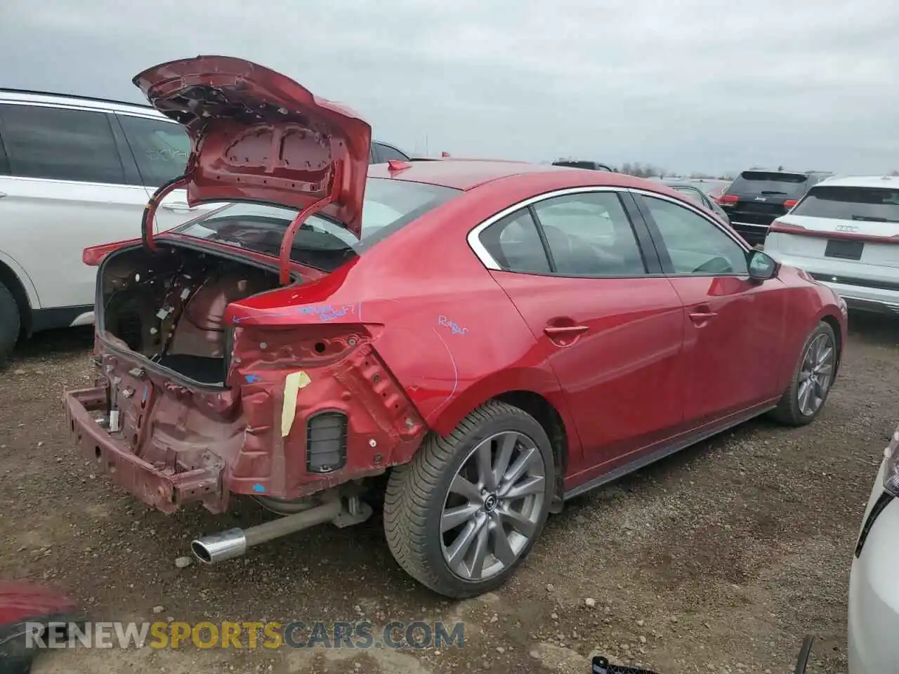 3 Photograph of a damaged car 3MZBPAEM6KM103409 MAZDA 3 2019