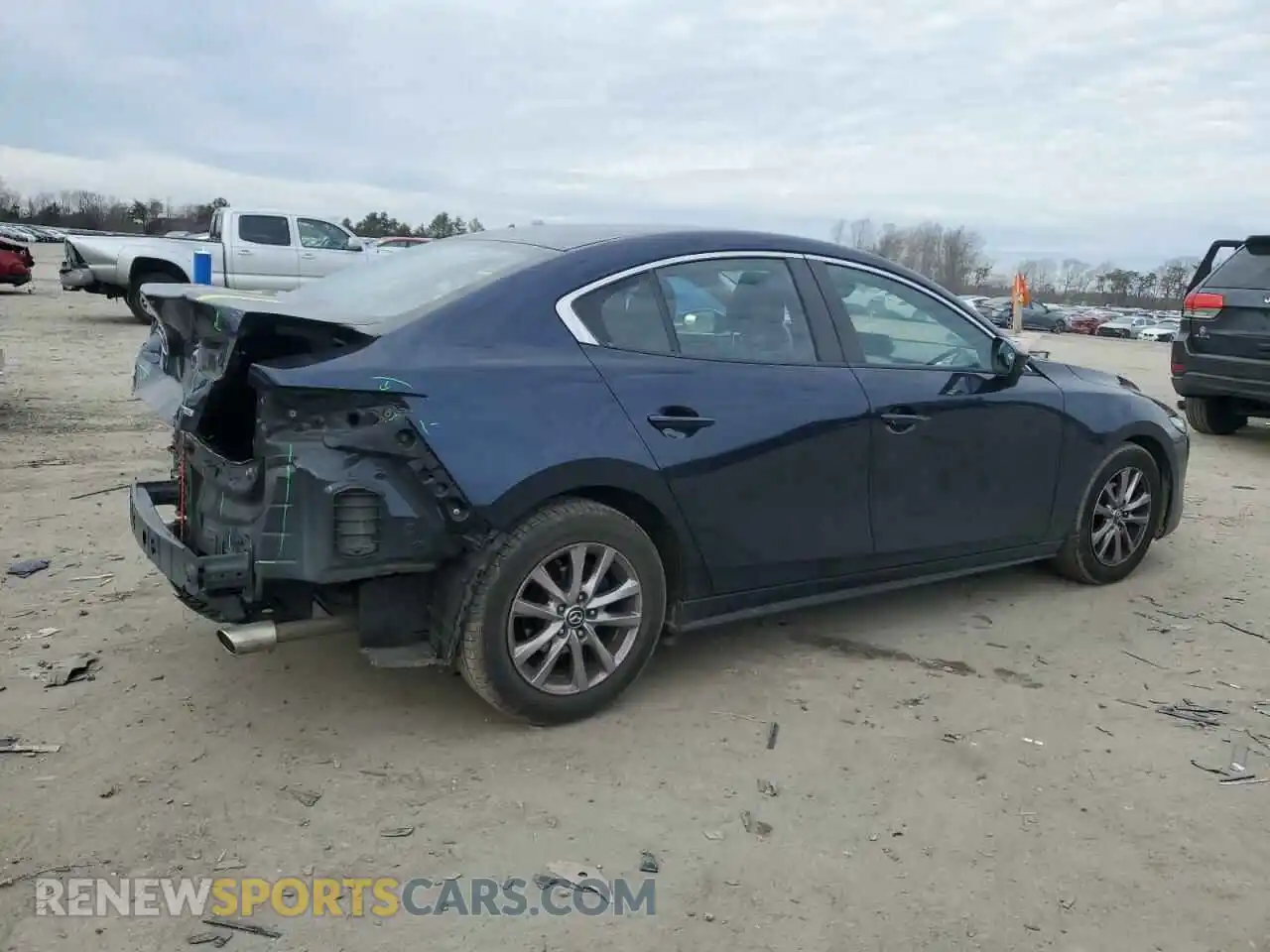 3 Photograph of a damaged car JM1BPABL7K1107139 MAZDA 3 2019
