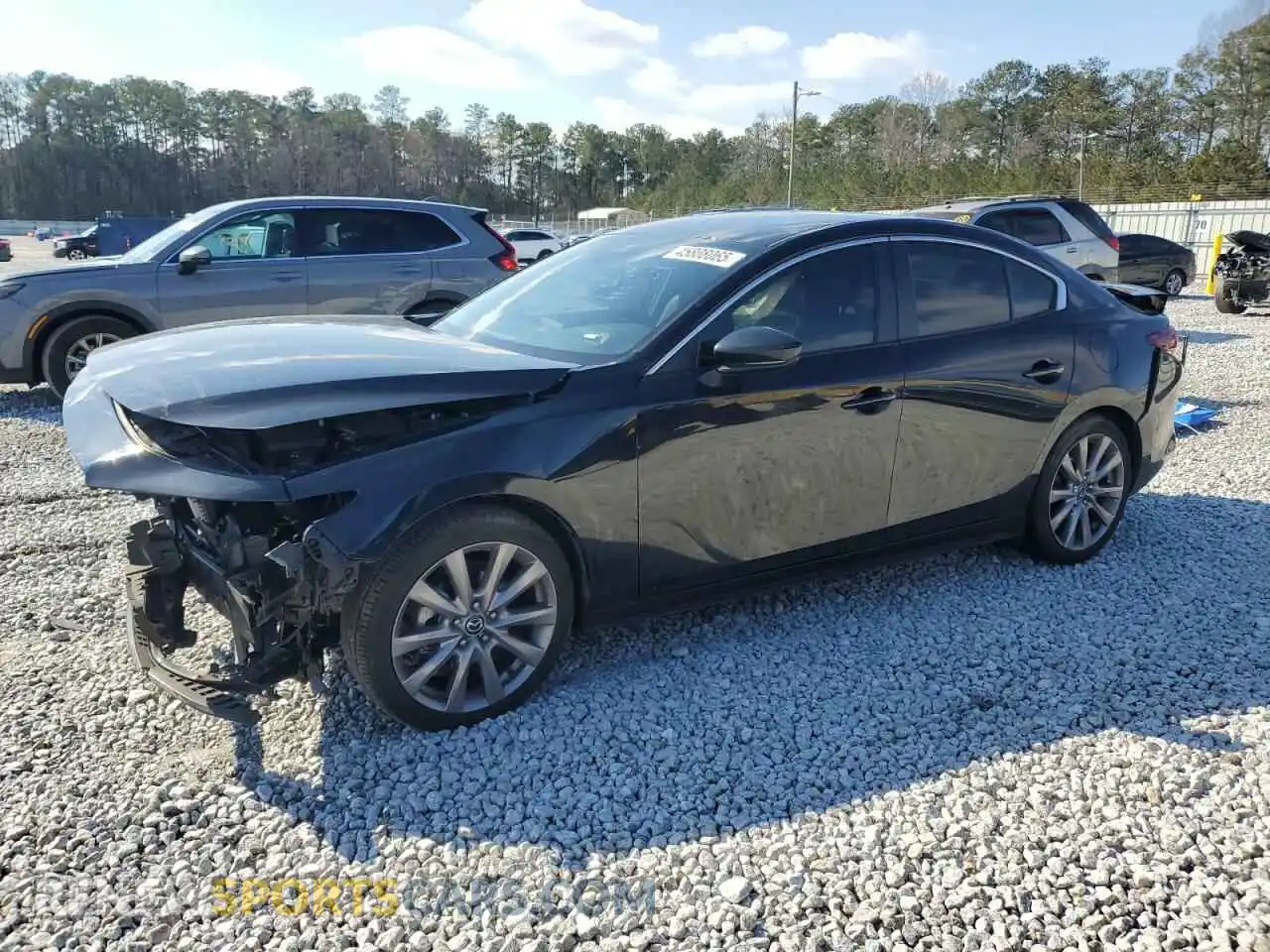 1 Photograph of a damaged car JM1BPACL7K1106829 MAZDA 3 2019