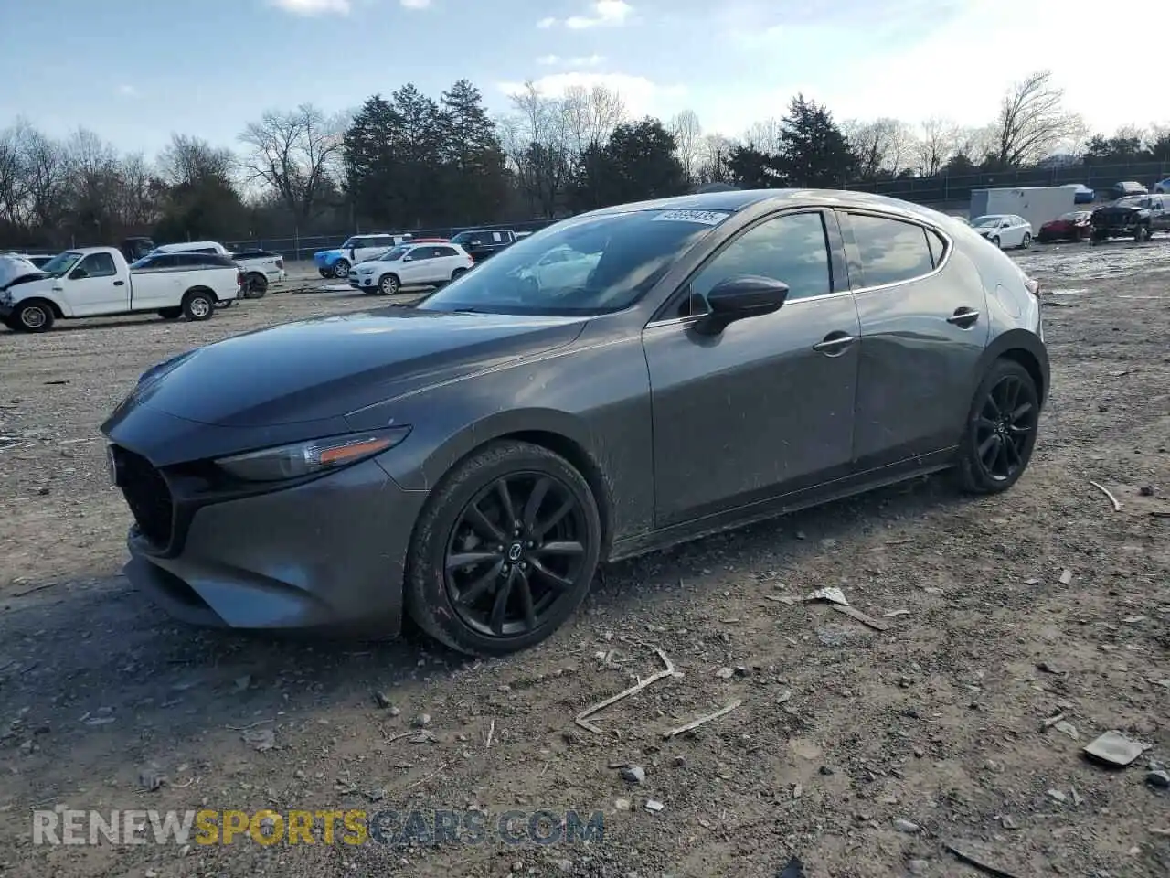 1 Photograph of a damaged car JM1BPANM4K1145514 MAZDA 3 2019