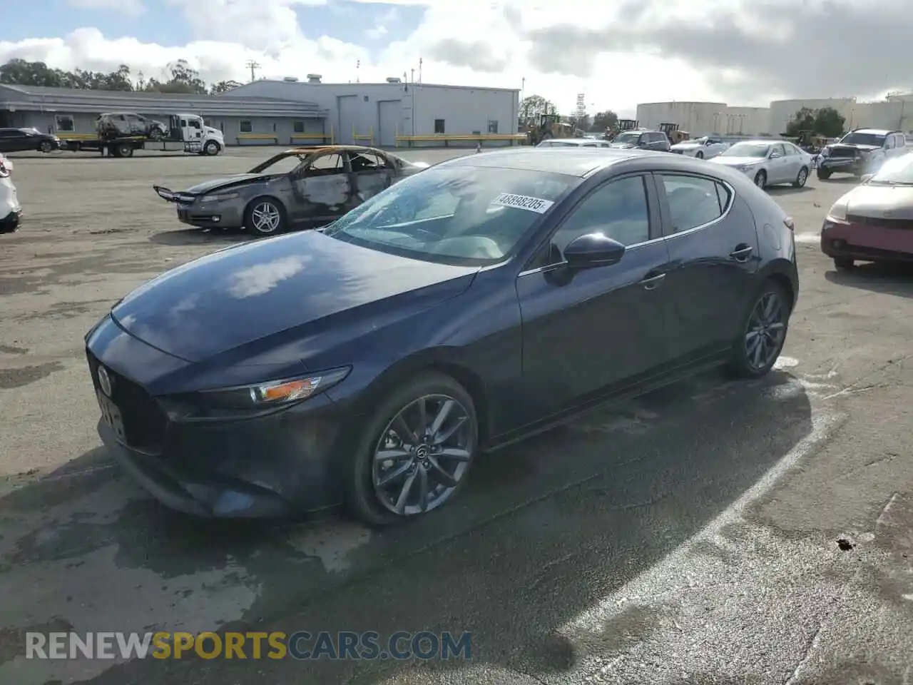1 Photograph of a damaged car JM1BPBMM5K1134299 MAZDA 3 2019