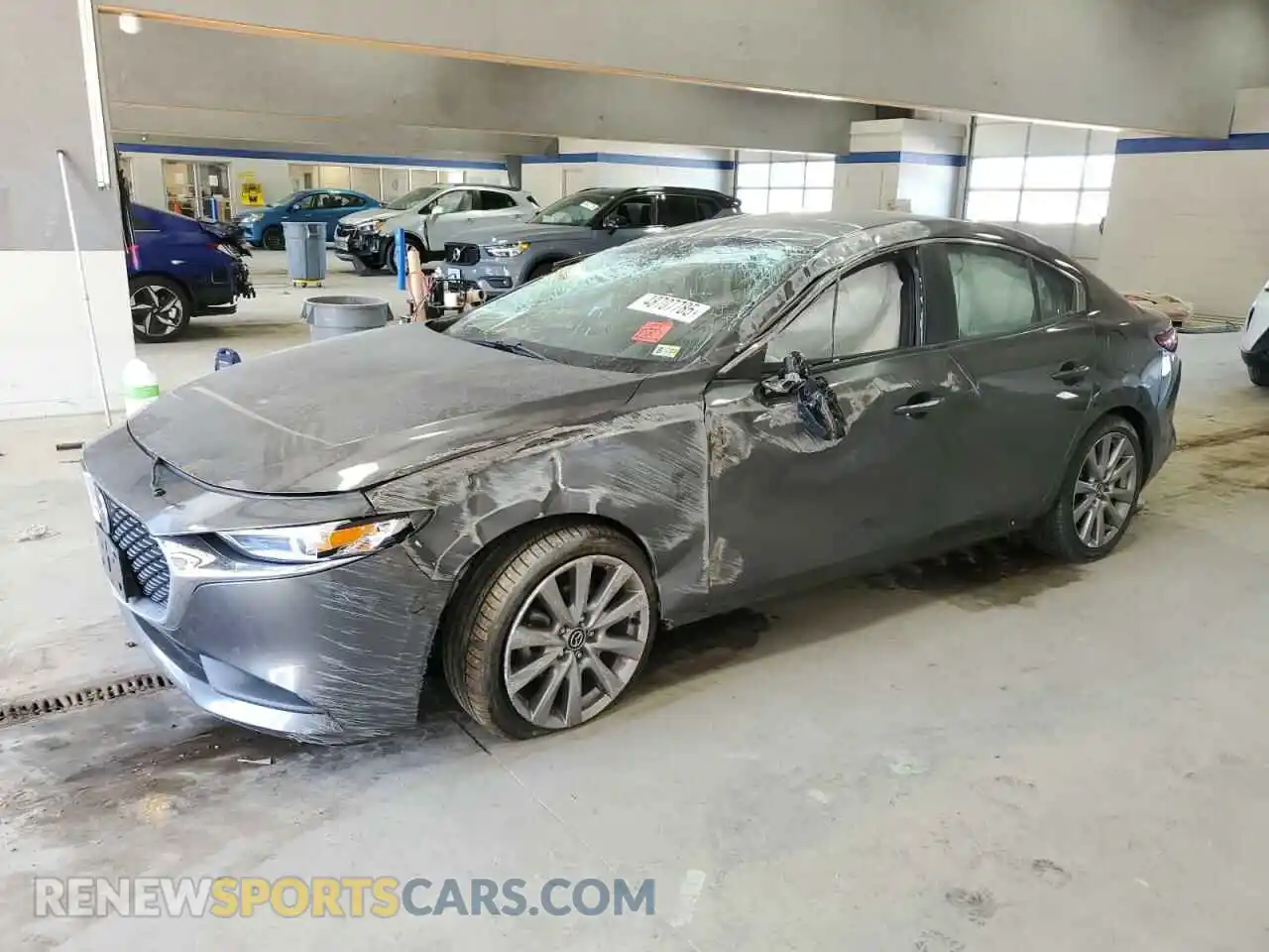 1 Photograph of a damaged car 3MZBPACL2LM131820 MAZDA 3 2020