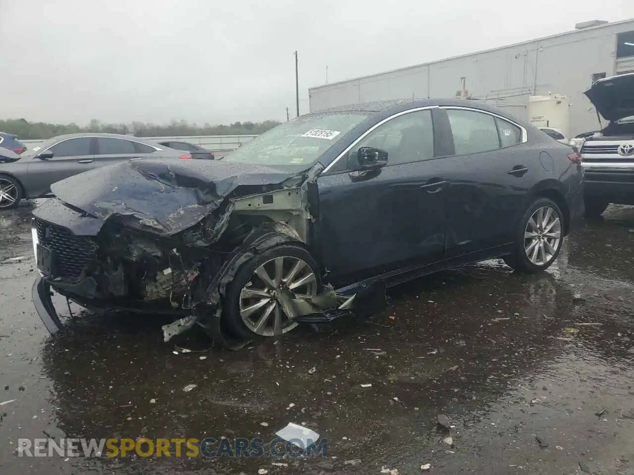 1 Photograph of a damaged car 3MZBPBCM3LM126317 MAZDA 3 2020