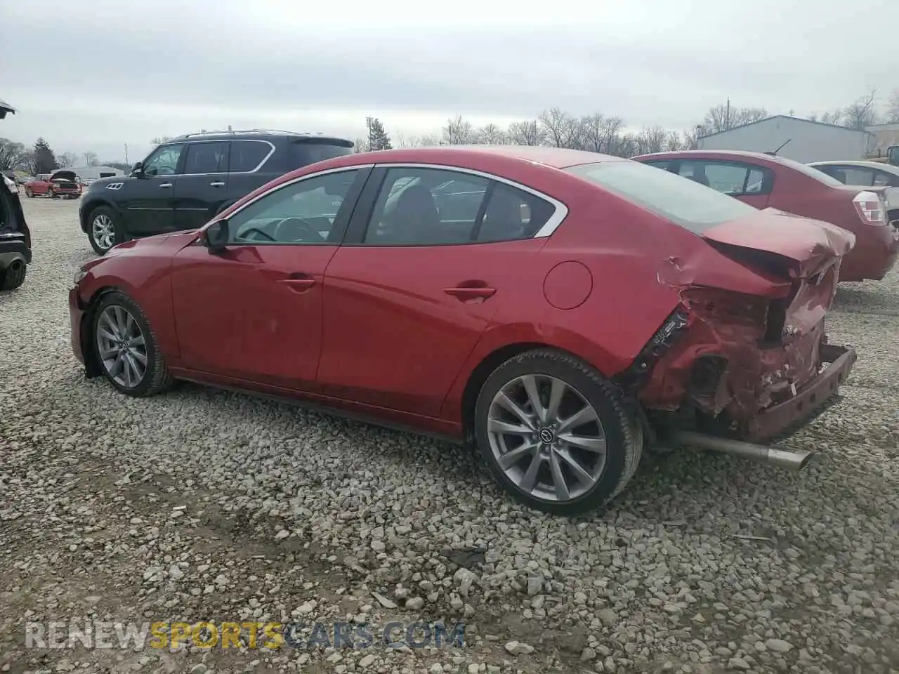 2 fotografías del automóvil dañado 3MZBPBCM3LM131310 MAZDA 3 2020