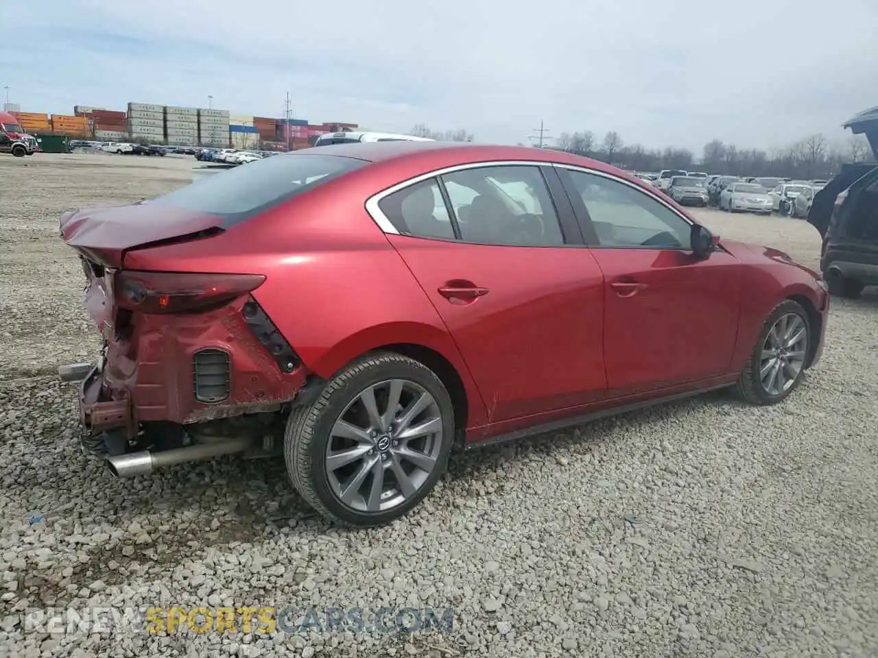3 fotografías del automóvil dañado 3MZBPBCM3LM131310 MAZDA 3 2020