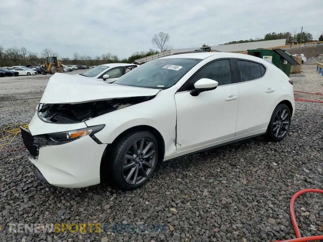 1 Photograph of a damaged car JM1BPALM9L1160837 MAZDA 3 2020