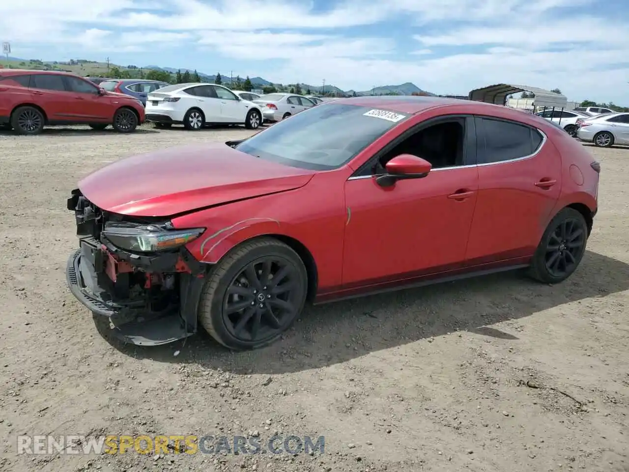 1 Photograph of a damaged car JM1BPANM1L1164801 MAZDA 3 2020