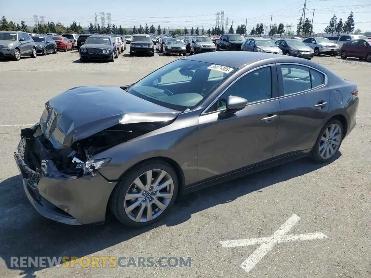 1 Photograph of a damaged car 3MZBPABL6MM251896 MAZDA 3 2021