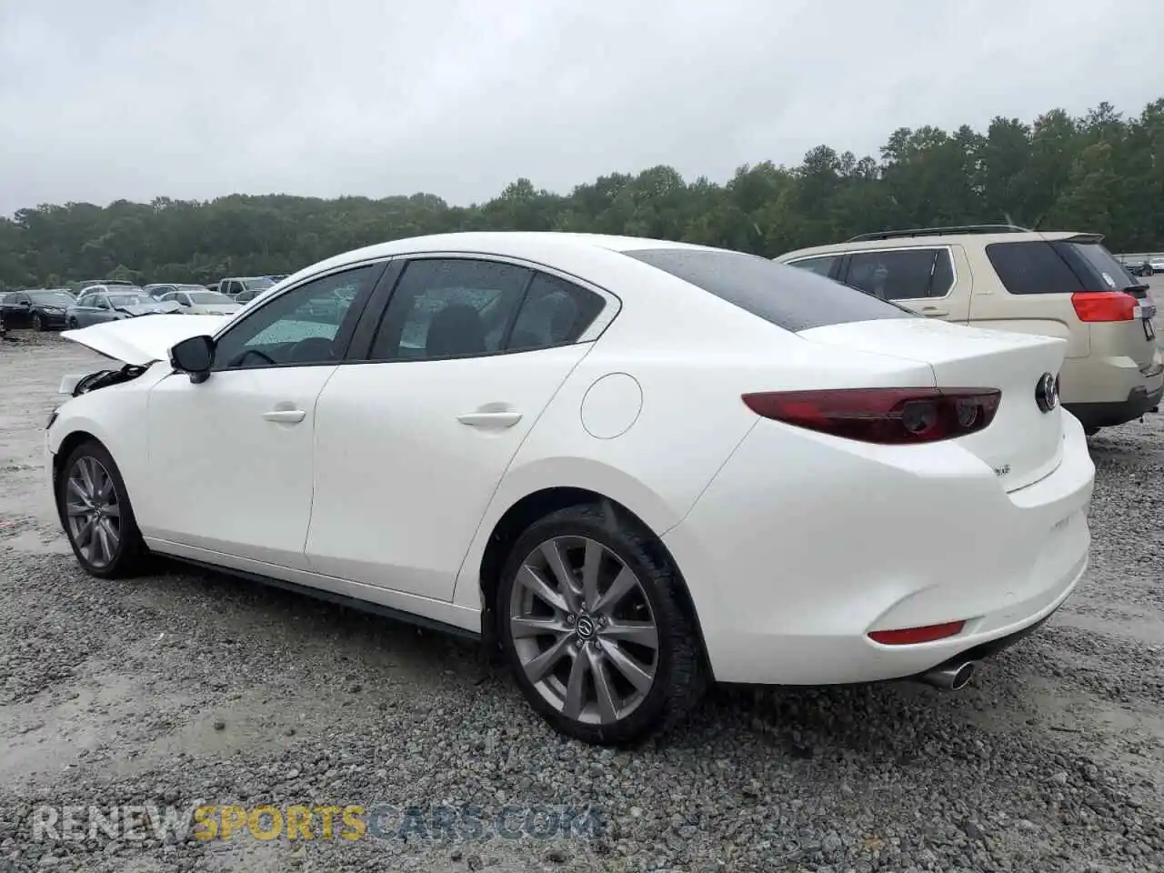2 fotografías del automóvil dañado 3MZBPACL2MM254387 MAZDA 3 2021