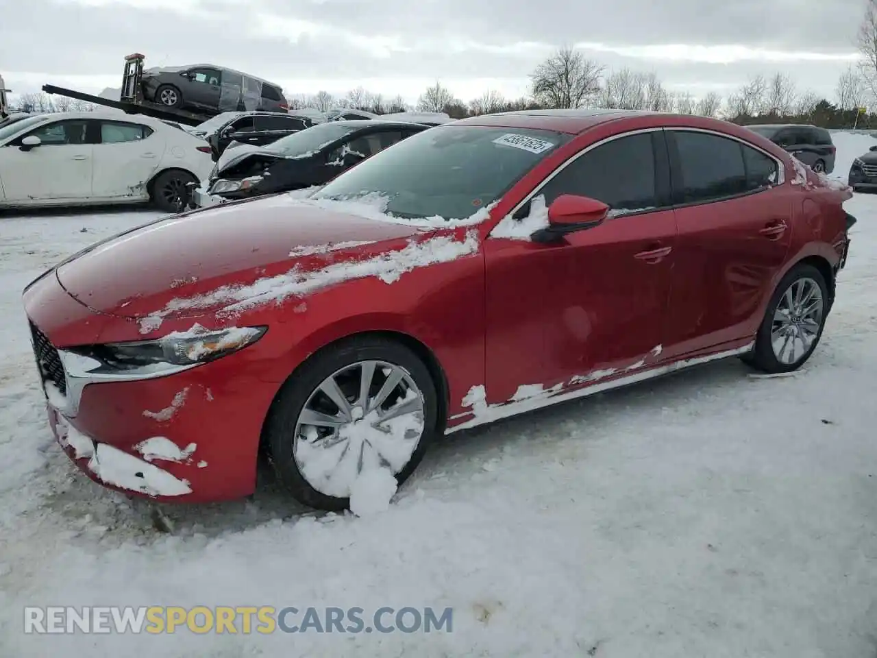 1 Photograph of a damaged car 3MZBPBDL4MM204322 MAZDA 3 2021