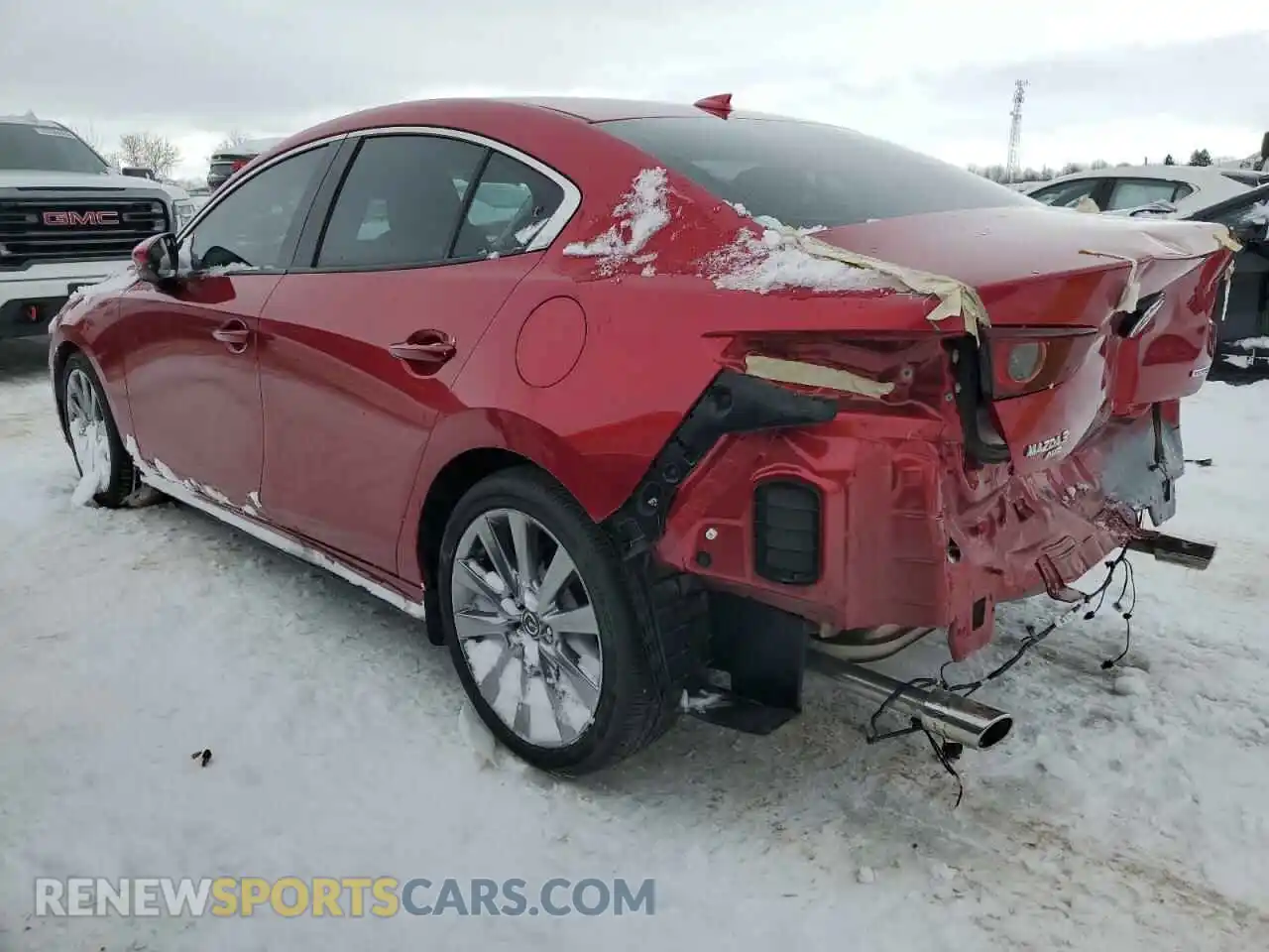 2 Photograph of a damaged car 3MZBPBDL4MM204322 MAZDA 3 2021