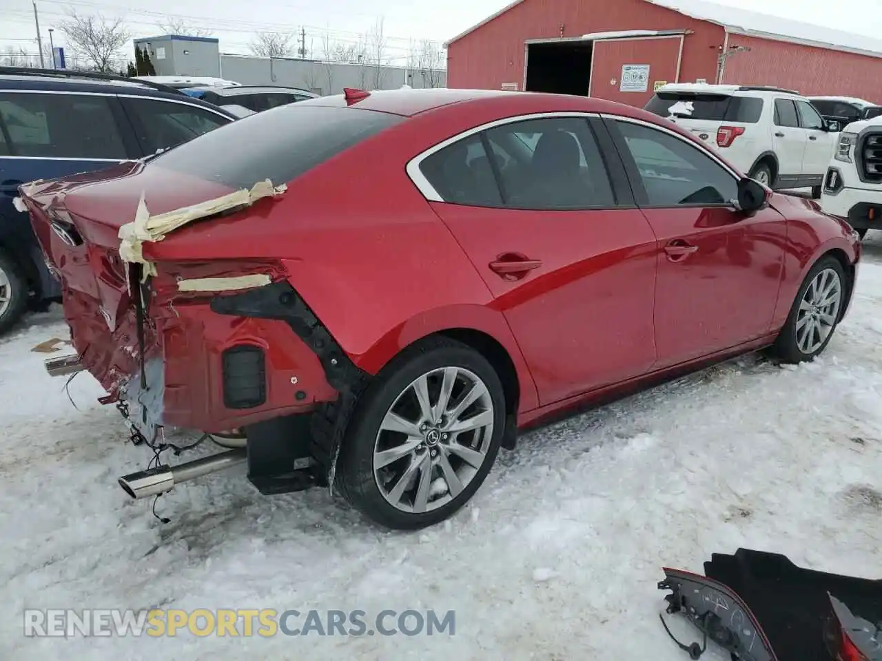 3 Photograph of a damaged car 3MZBPBDL4MM204322 MAZDA 3 2021