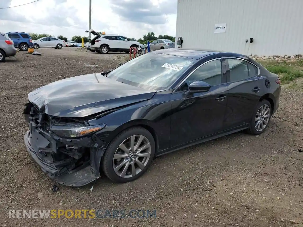 1 Photograph of a damaged car 3MZBPBDM3MM204501 MAZDA 3 2021