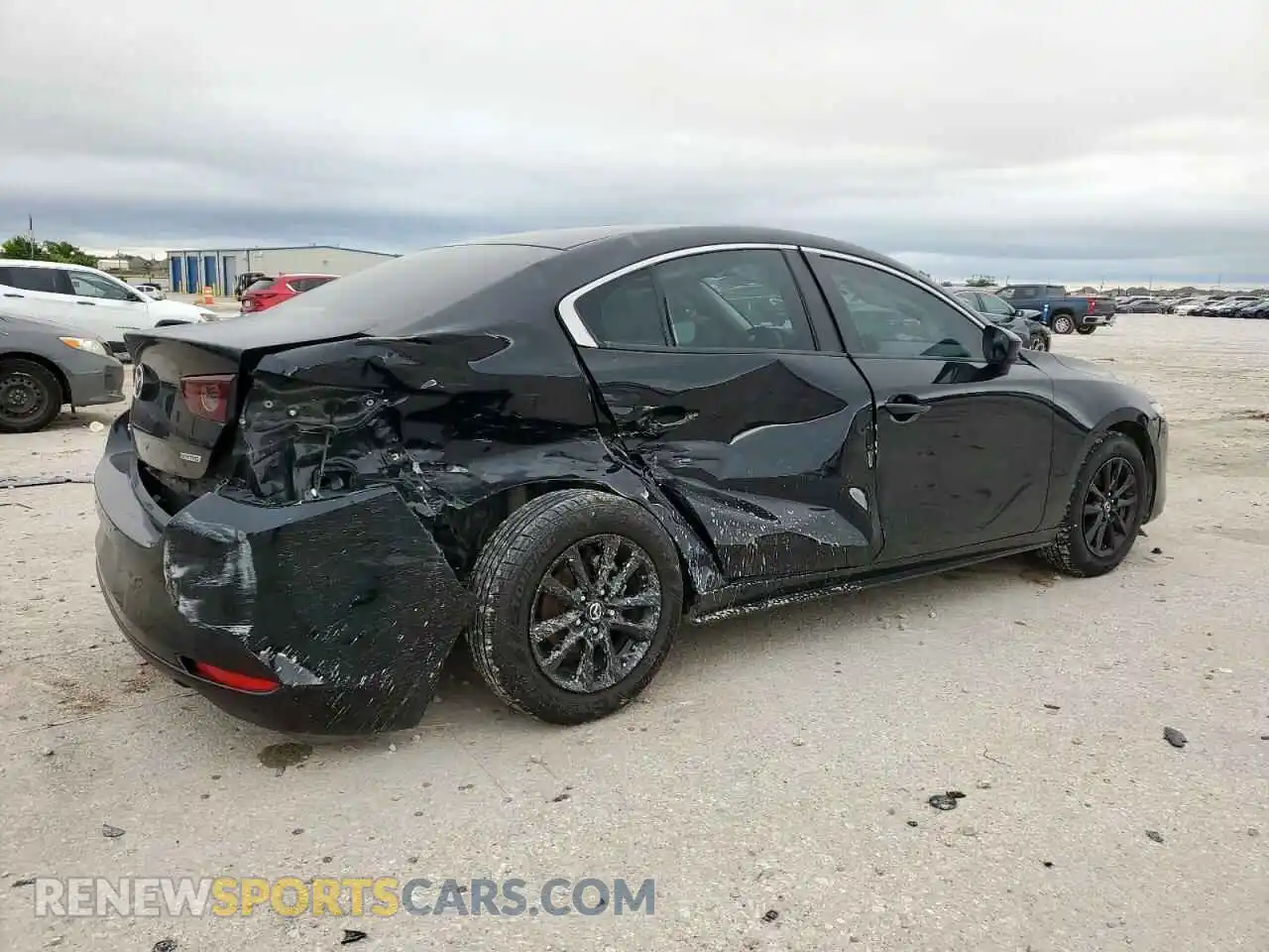 3 Photograph of a damaged car JM1BPAA72M1321446 MAZDA 3 2021