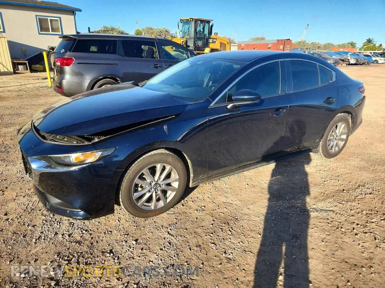 1 Photograph of a damaged car JM1BPAAL1M1323072 MAZDA 3 2021