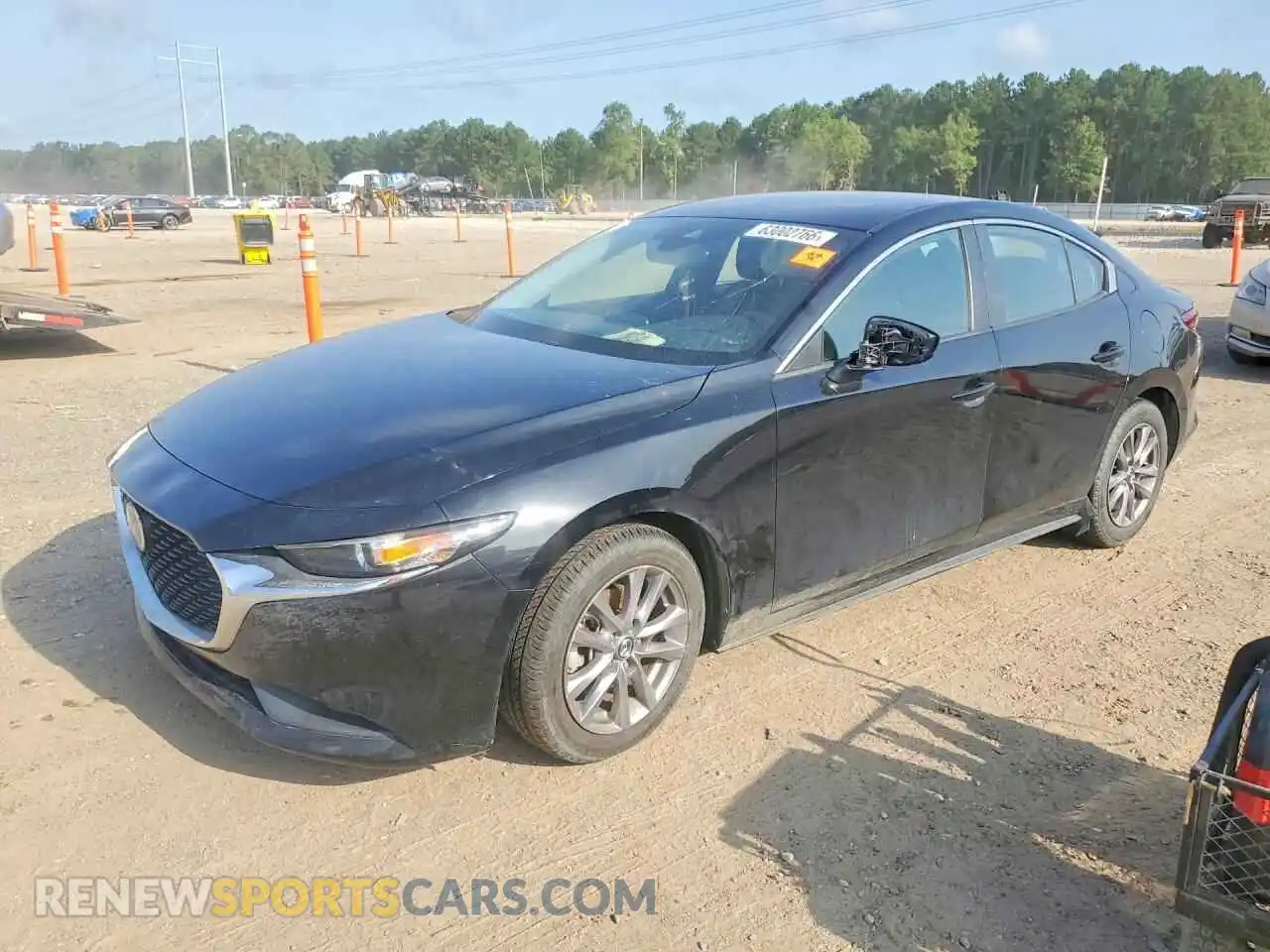 1 Photograph of a damaged car JM1BPAAL3M1344232 MAZDA 3 2021