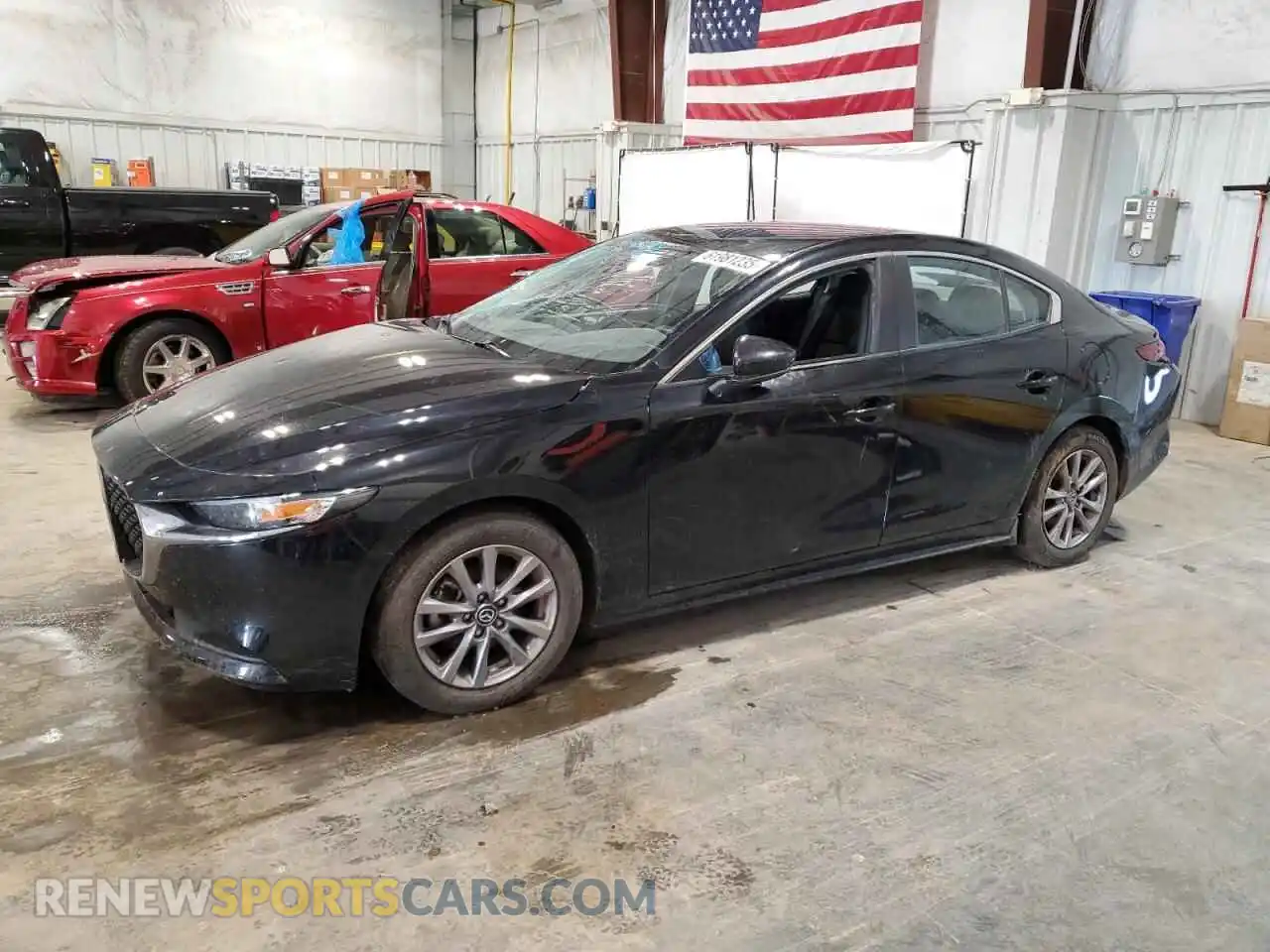 1 Photograph of a damaged car JM1BPAAL4M1311756 MAZDA 3 2021