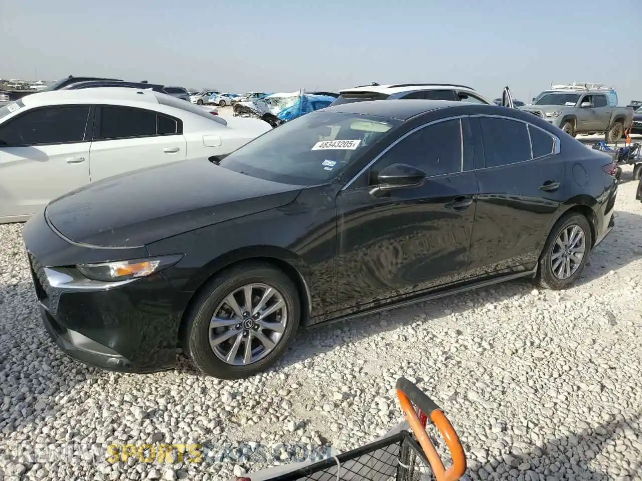 1 Photograph of a damaged car JM1BPAAL5M1332003 MAZDA 3 2021