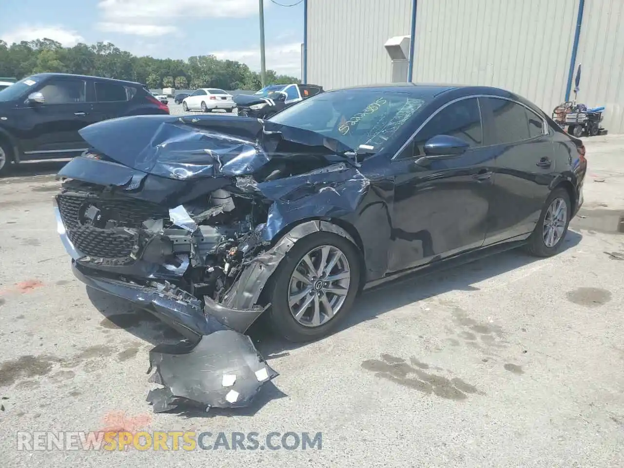 1 Photograph of a damaged car JM1BPAAL6M1324959 MAZDA 3 2021