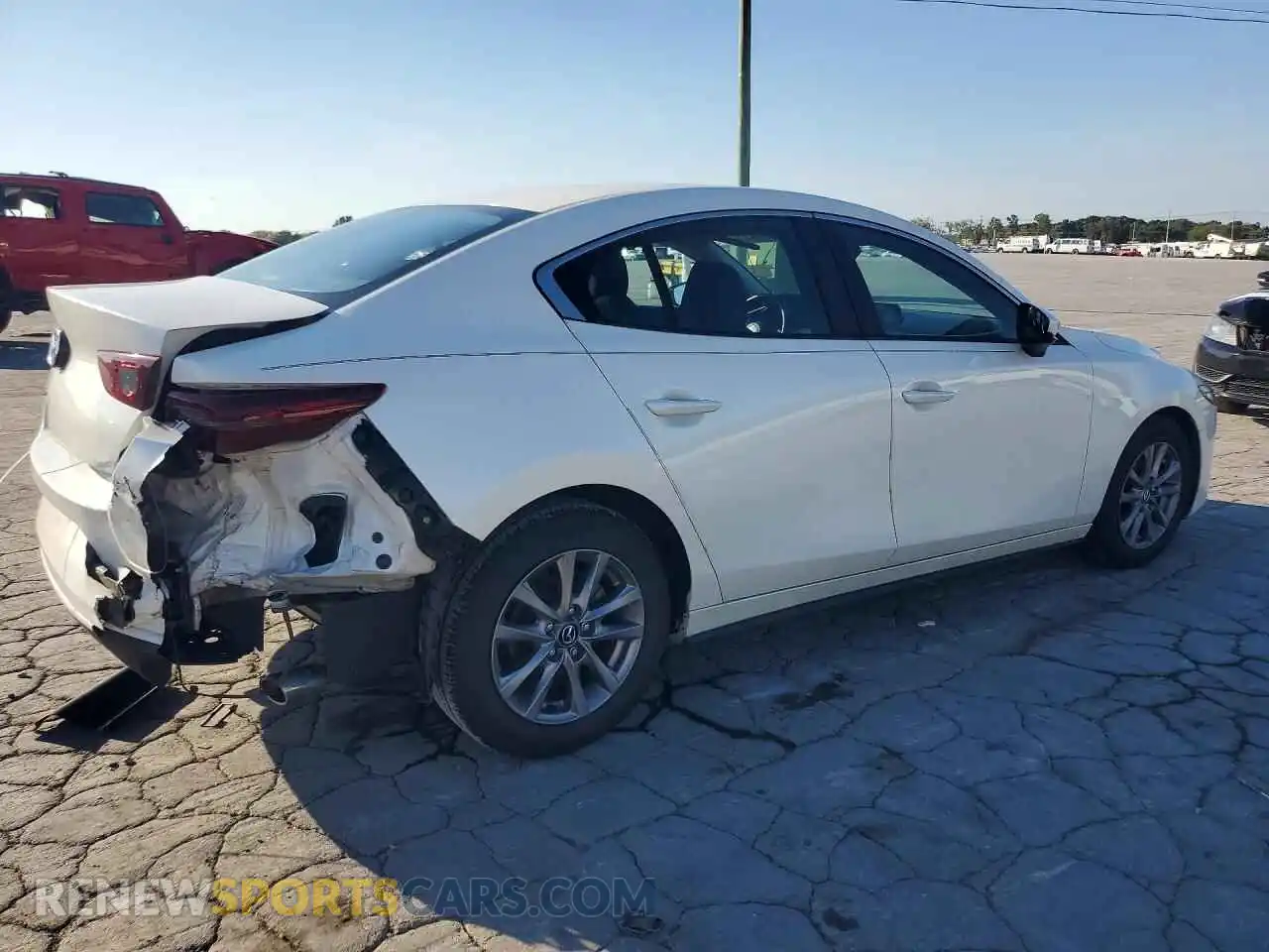 3 Фотография поврежденного автомобиля JM1BPAAL7M1306213 MAZDA 3 2021